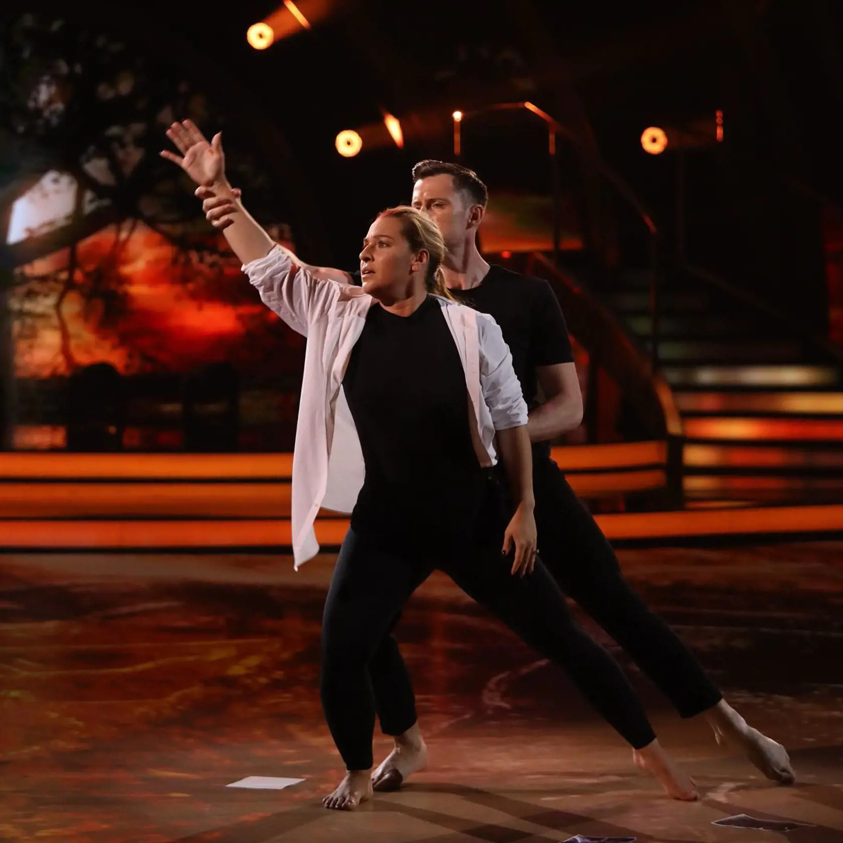 8. kolo Let's Dance: Dominika Cibulková a jej scénický tanec.