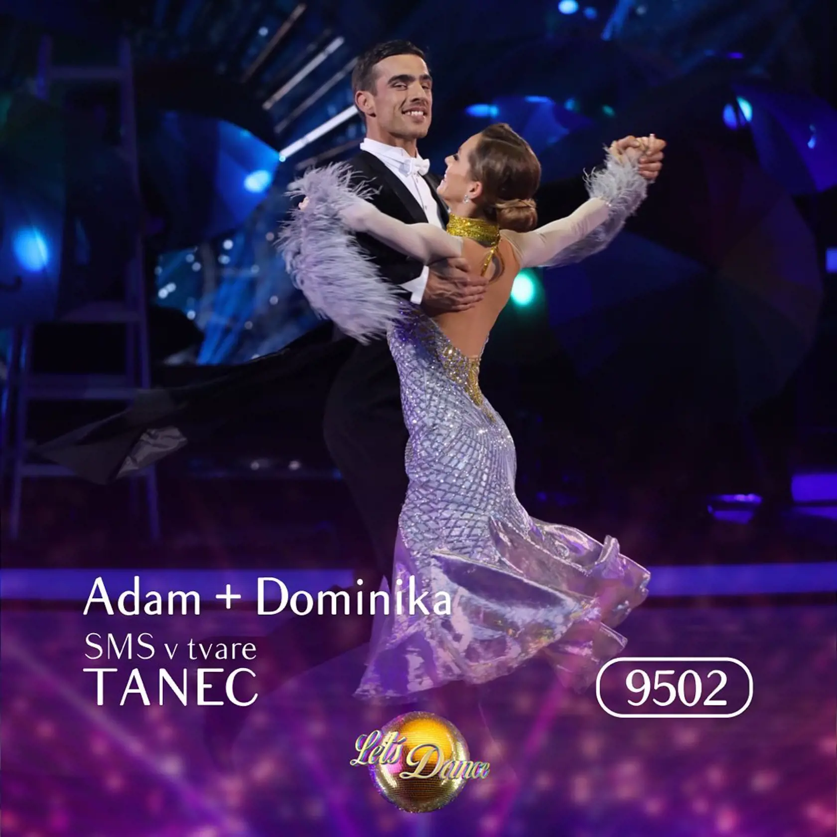 8. kolo Let's Dance: Adam Bárdy počas svojho vystúpenia.