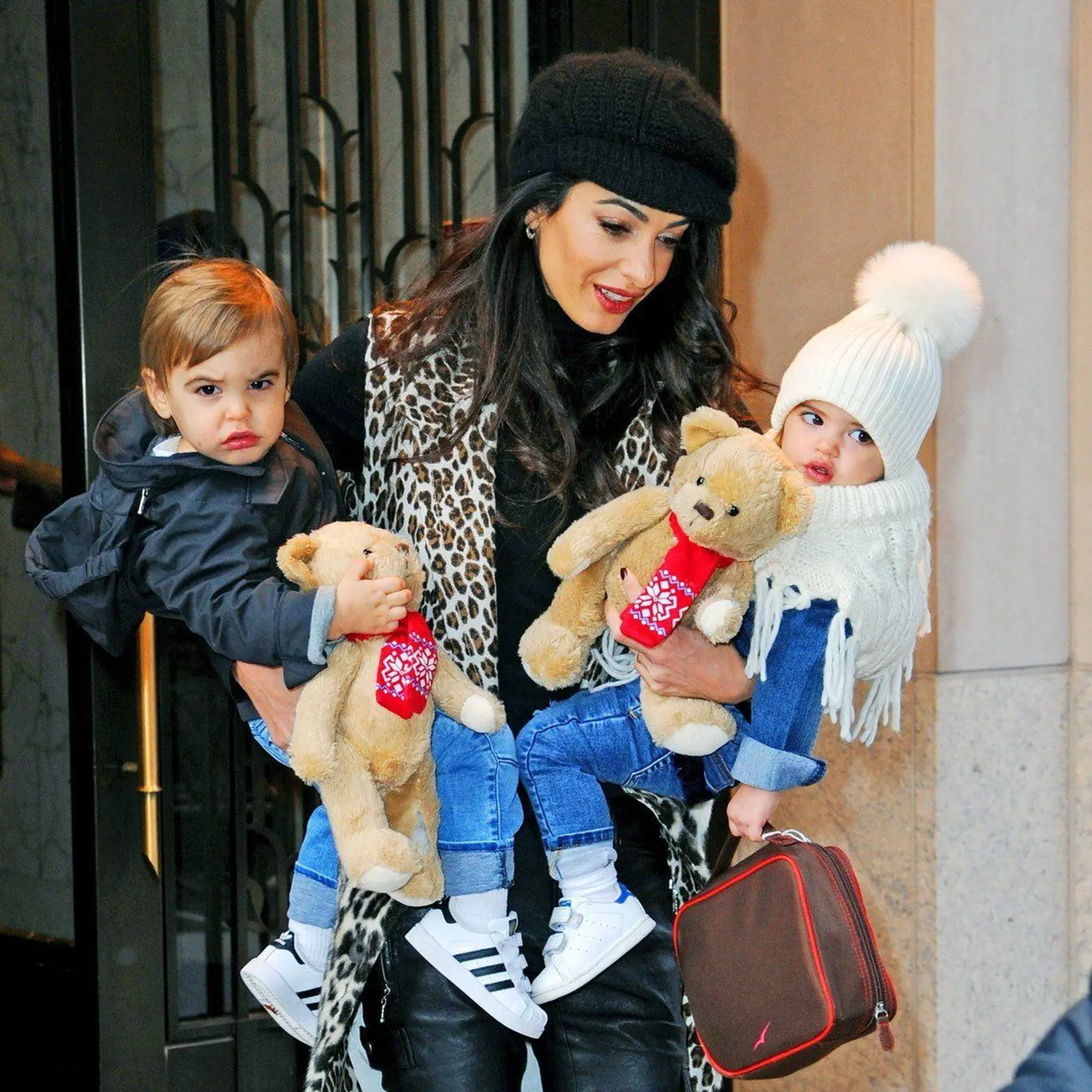 Amal Clooney s deťmi