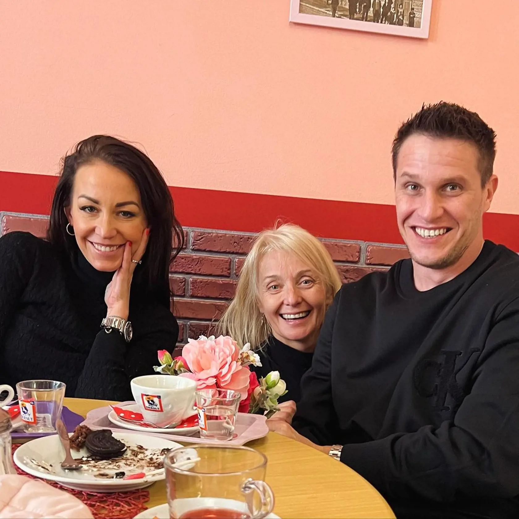 Veronika Žilková s dcérou Agátou a jej manželom Mirkom Dopitom.