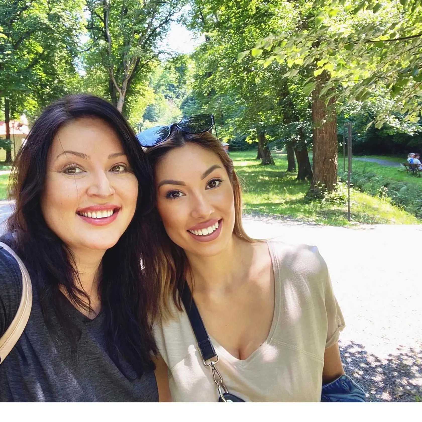 Daniela Zajíček Christová s mamou Ivanou.