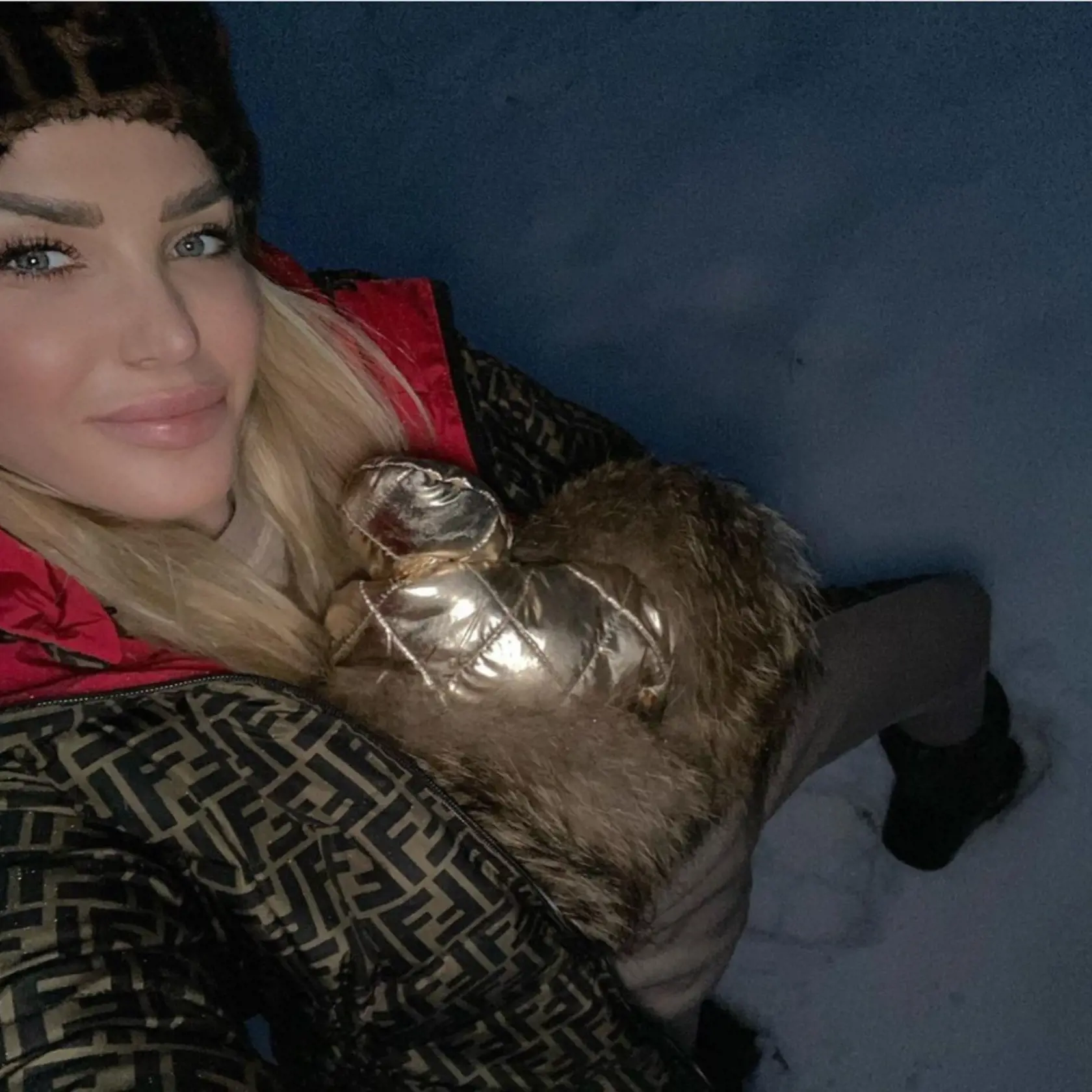 Alena Pallová strávila príchod Nového roka na horách.