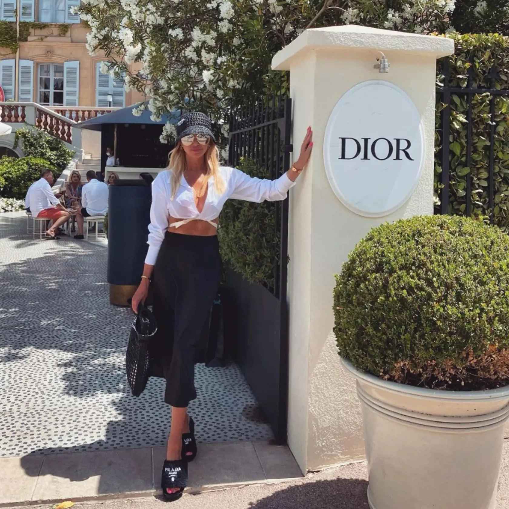 Alena Pallová na dámskej jazde v St. Tropez.
