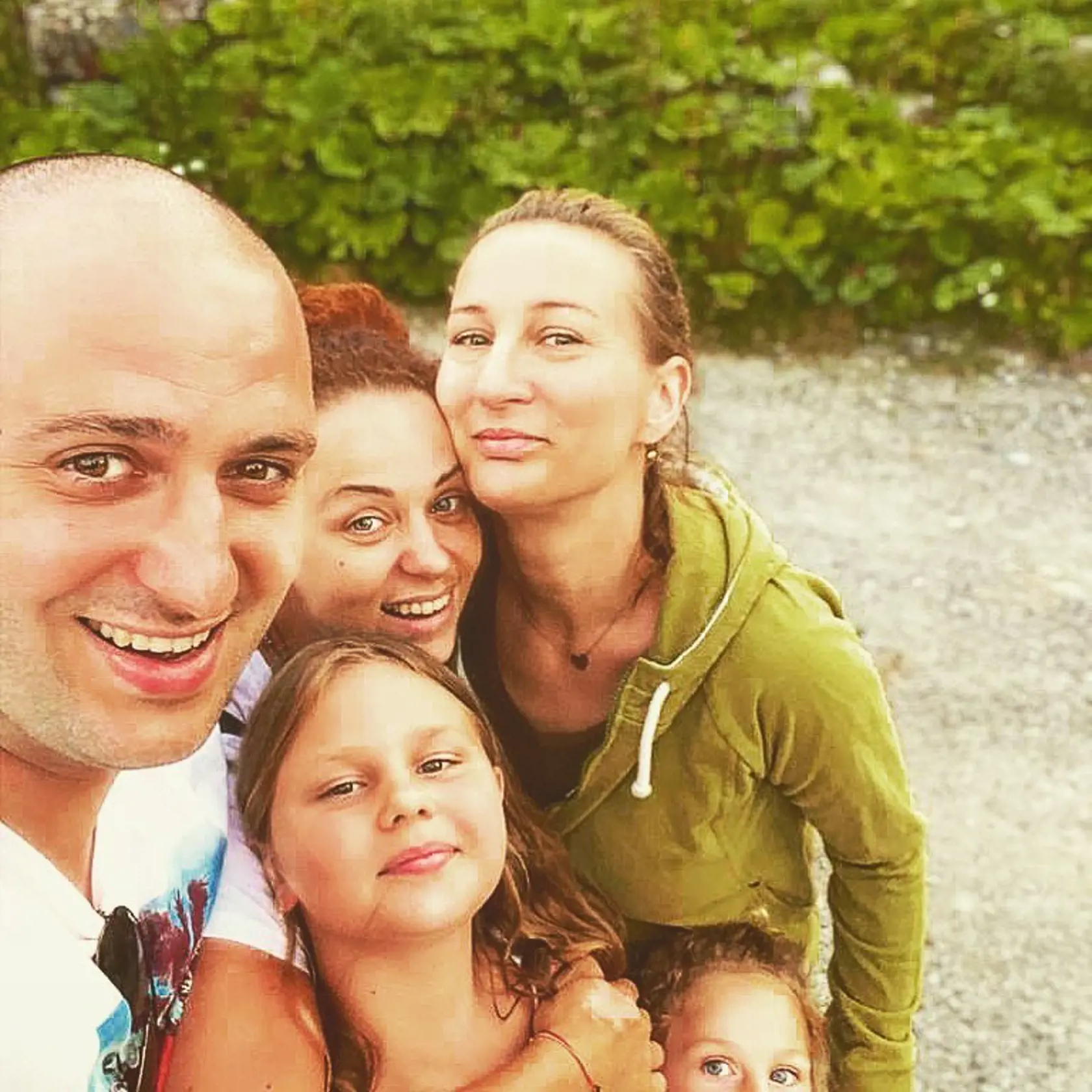 Peter Duranský s rodinou
