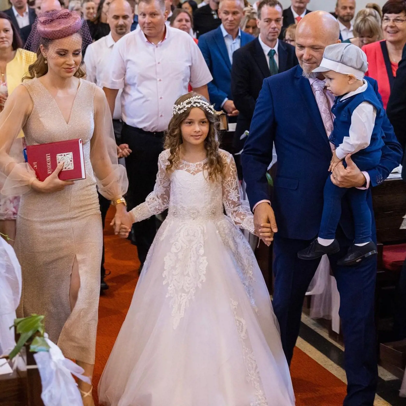 Mária prekvapila klobúčikom a Zoe bola ako z rozprávky.