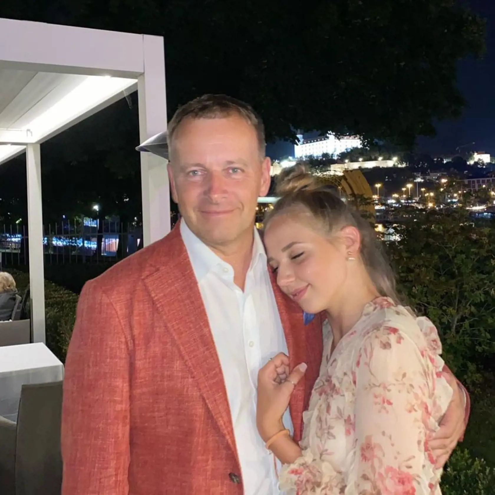 Boris Kollár s dcérou Ester.