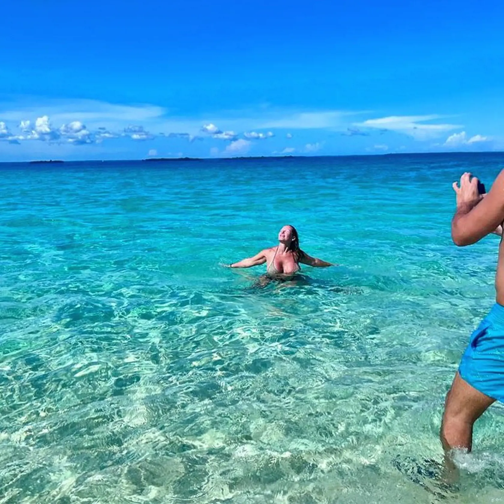 Erika Barkolová na Zanzibare