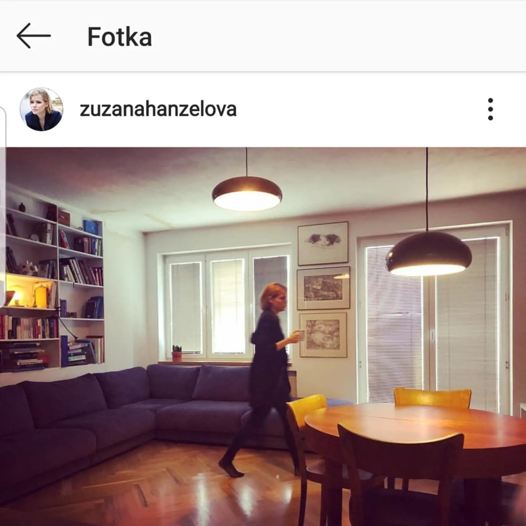 Bývanie Zuzany Hanzelovej a Michala Kovačiča.