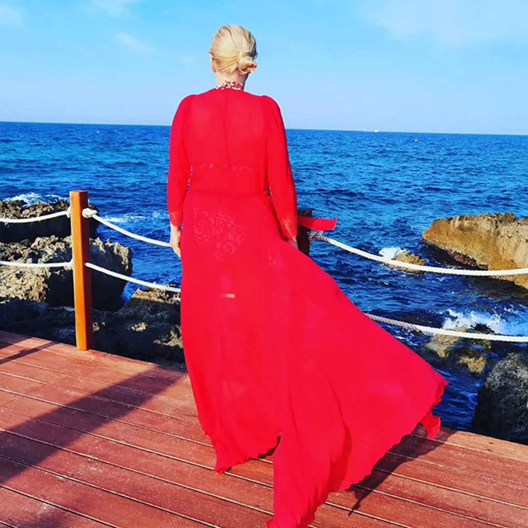 Gabika si užíva dovolenku na juhu Talianska.