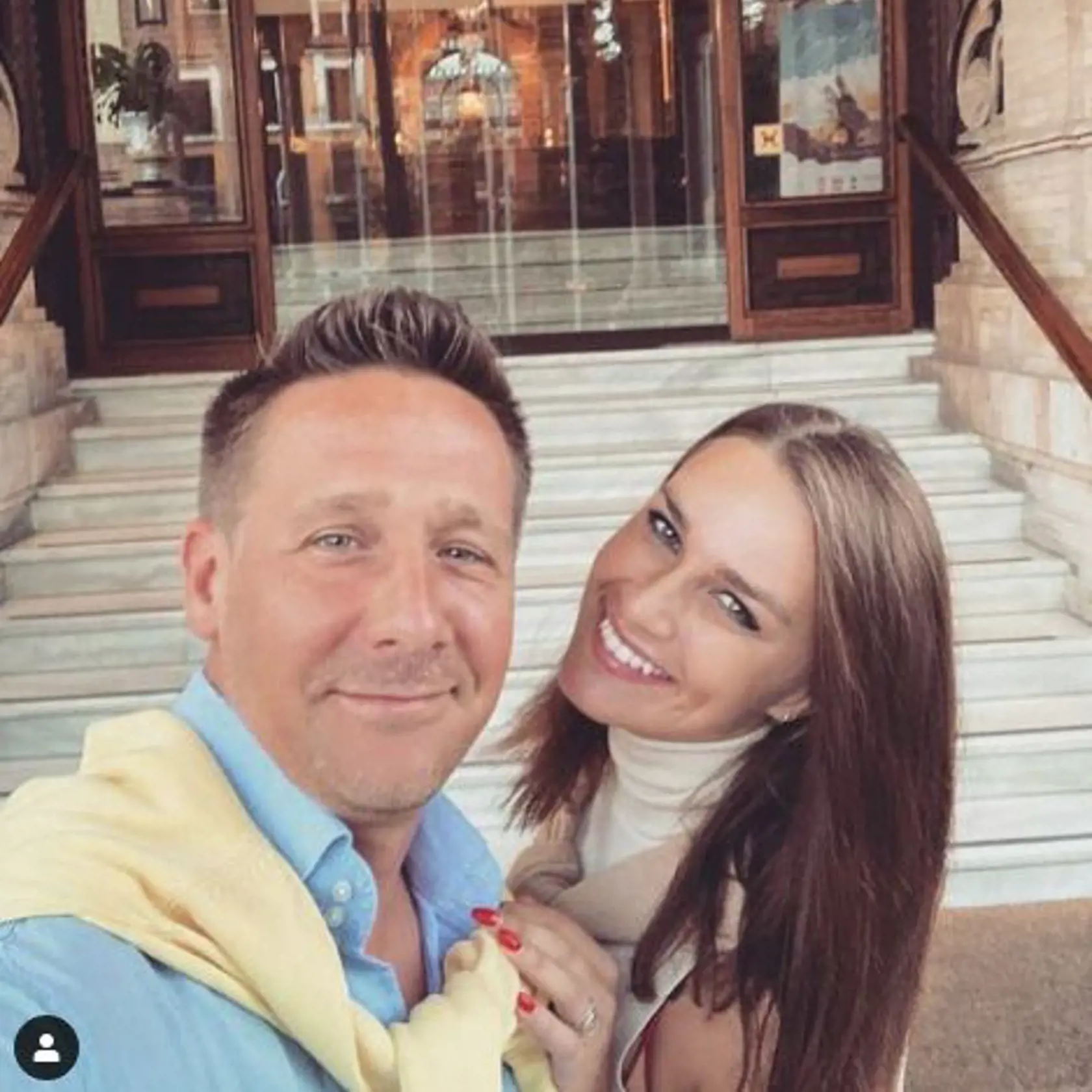 Martina Jendrušáková s jej ex Honzíkom Novotným.