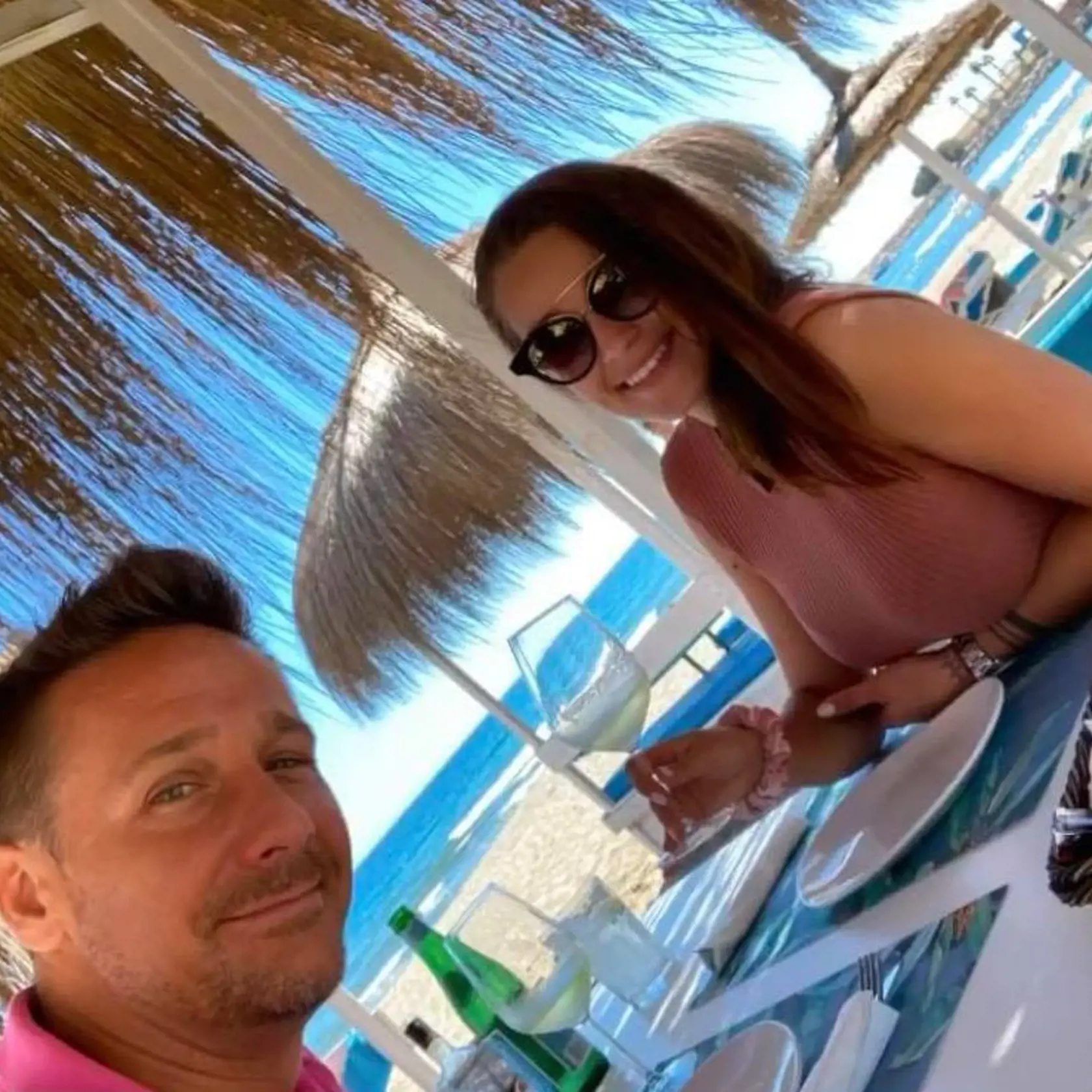 Martina Jendrušáková s jej ex Honzíkom Novotným.