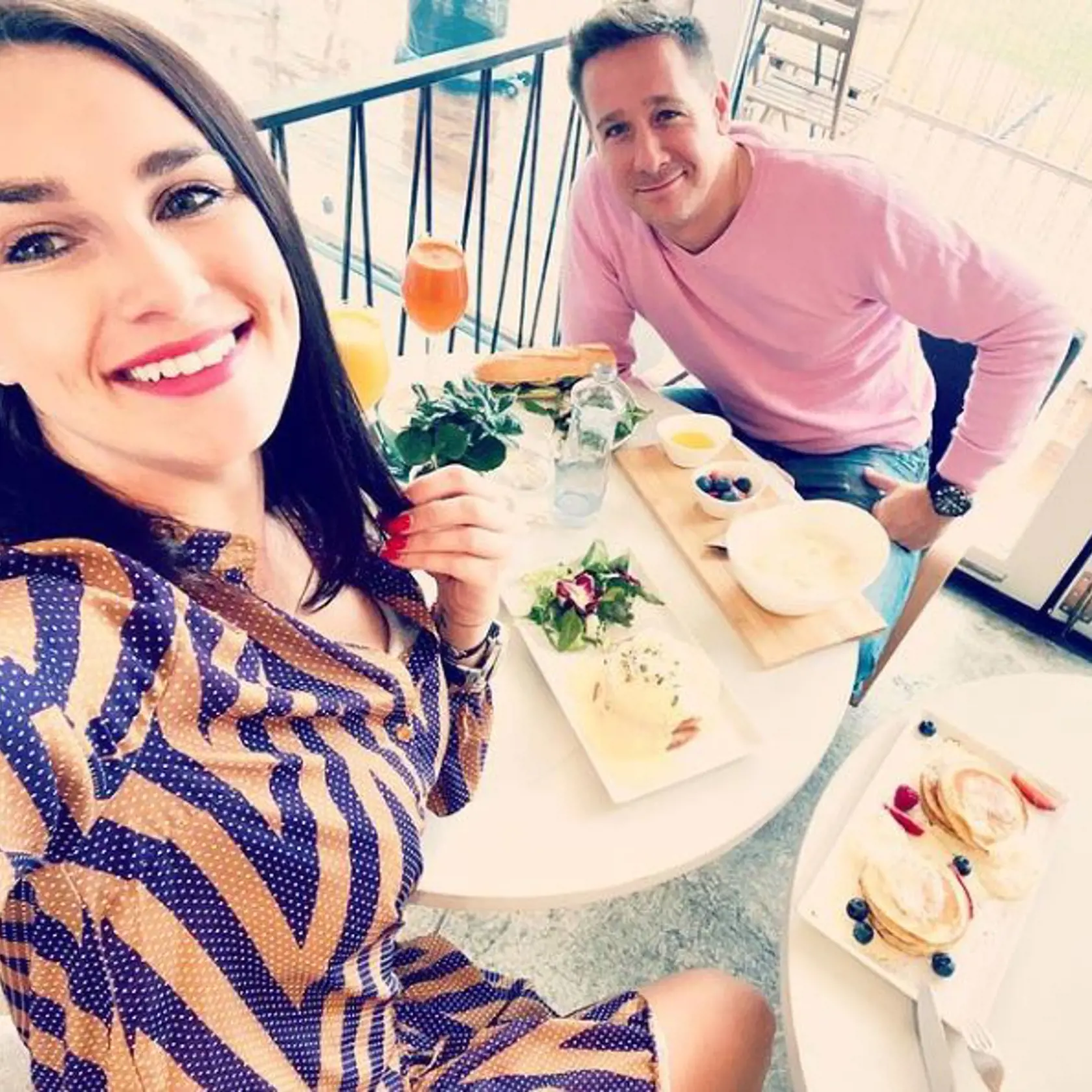 Martina Jendrušáková s jej ex Honzíkom Novotným.