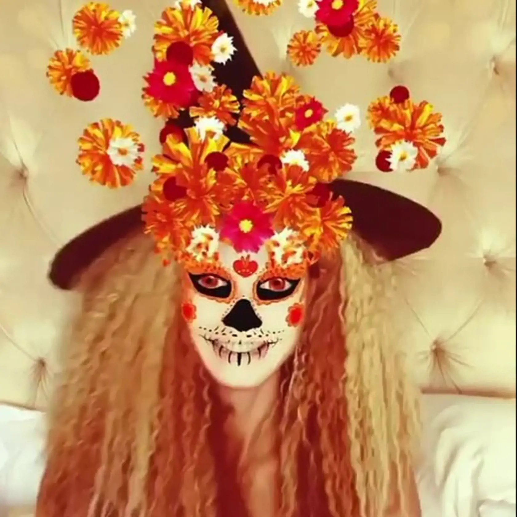 Heidi Klum použila filter na Instagrame. My však veríme, že si aj tento rok vyrobí originálnu masku!