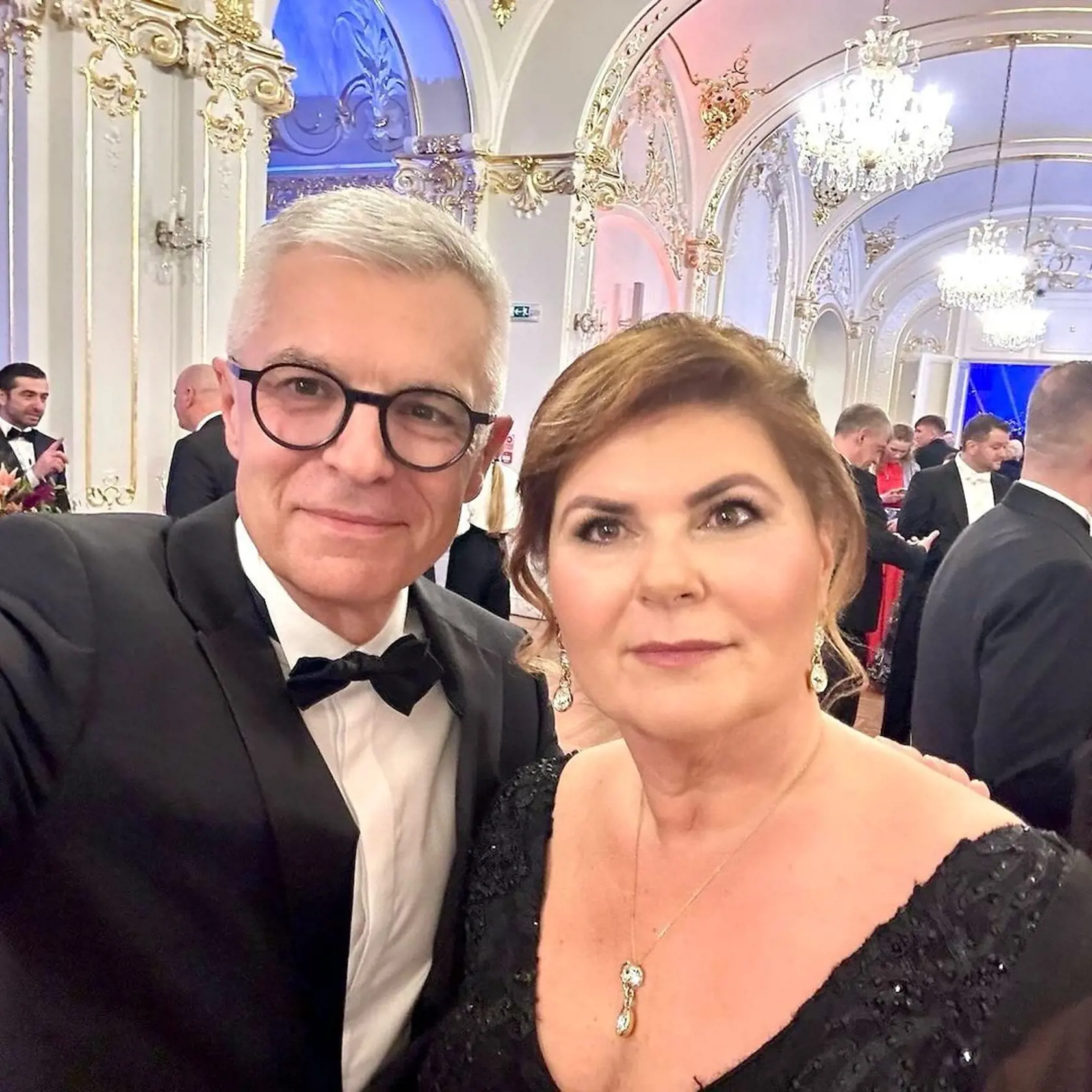 Na plesoch sa objavil aj Ivan Korčok so svojou manželkou Soňou.