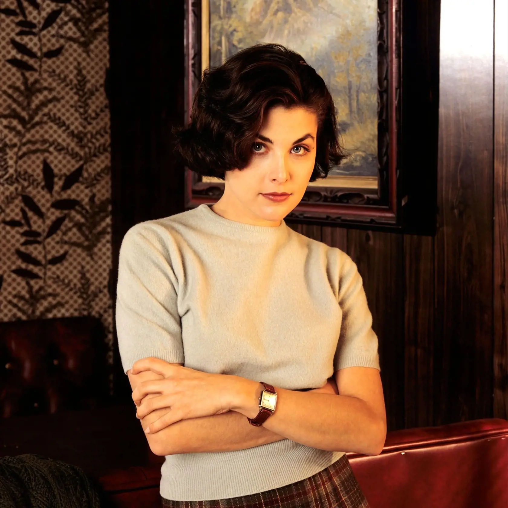 Sherilyn Fenn bola seriálová Audrey Horne, dcéra Benjamina Horna a Laurina spolužiačka.