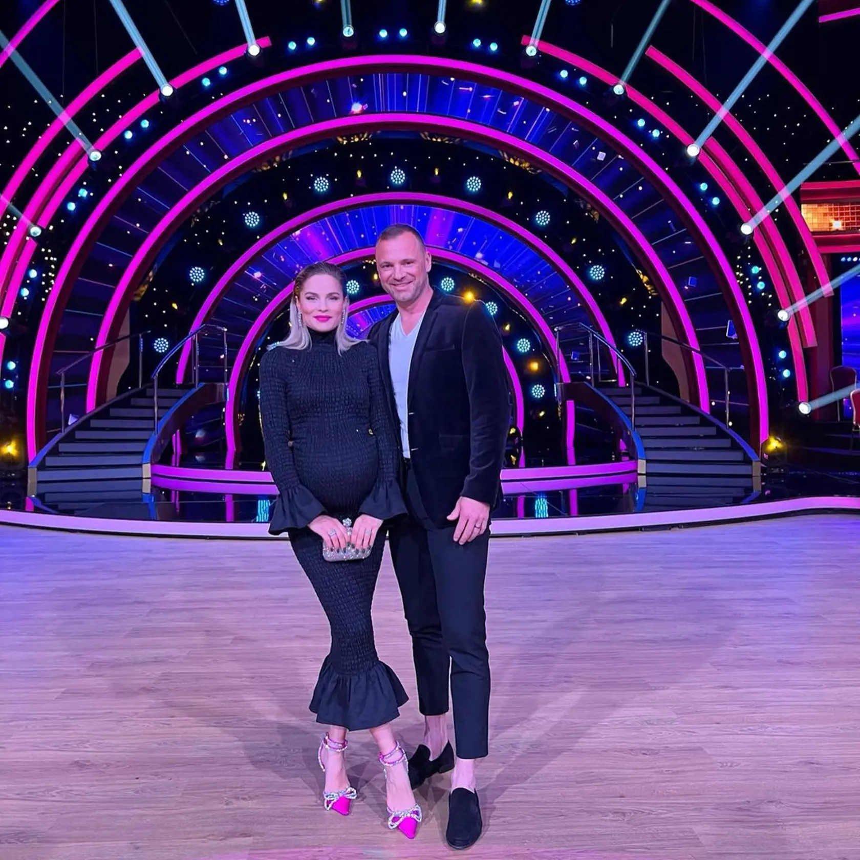 Ivana Gáborík s manželom na Let's Dance