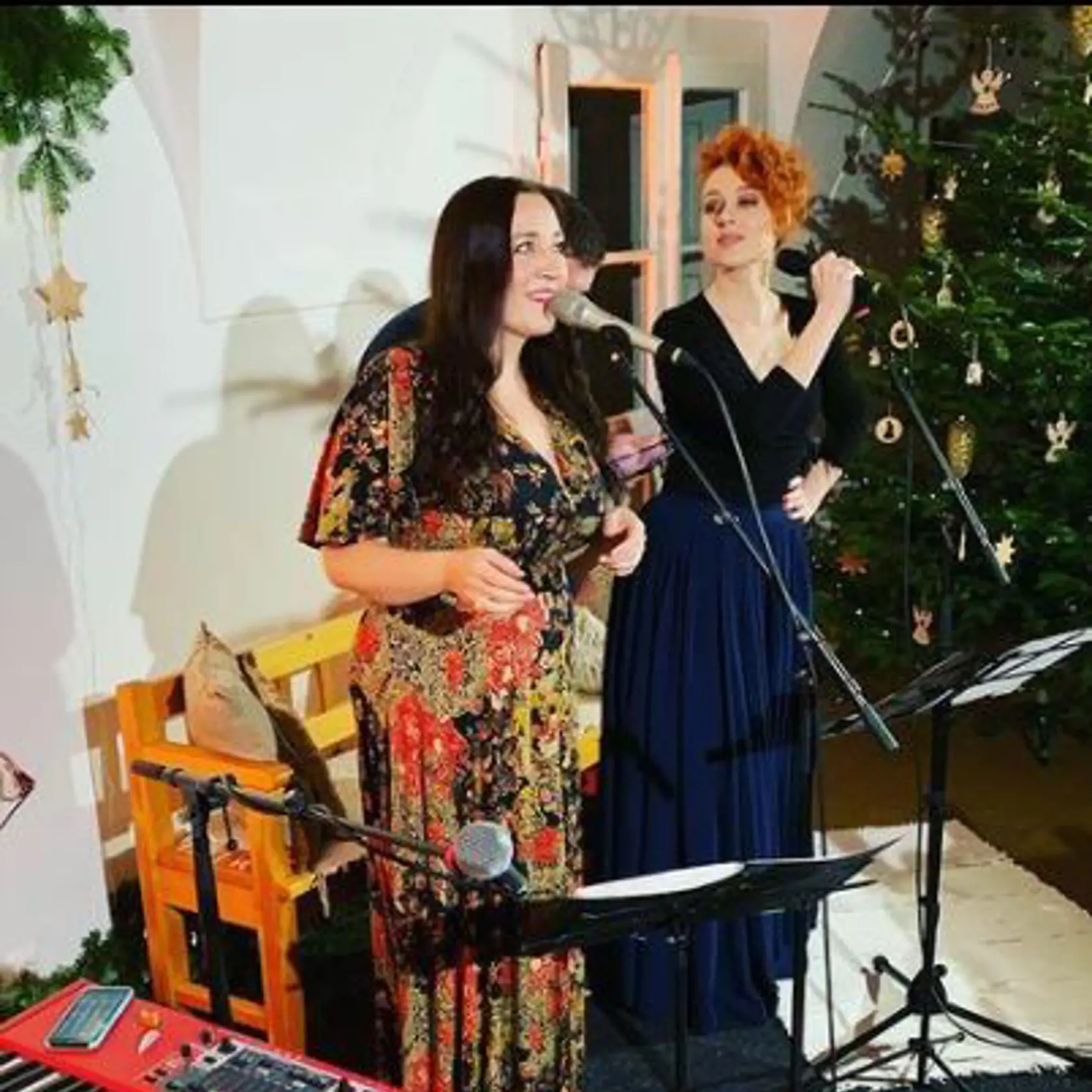 Katka Koščová so sestrou.