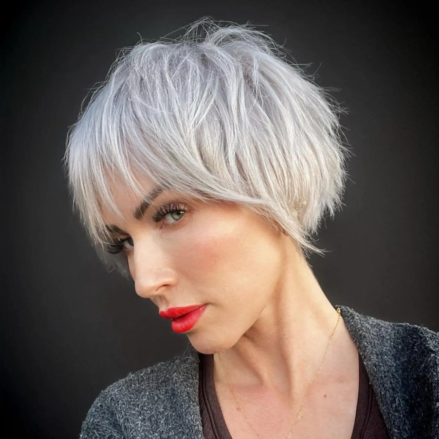 Bixie cut