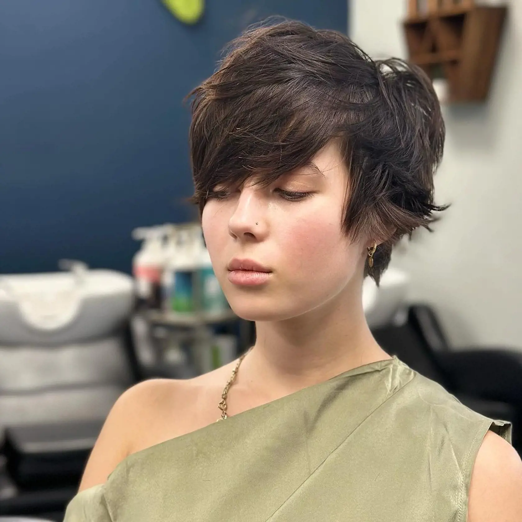 Bixie cut