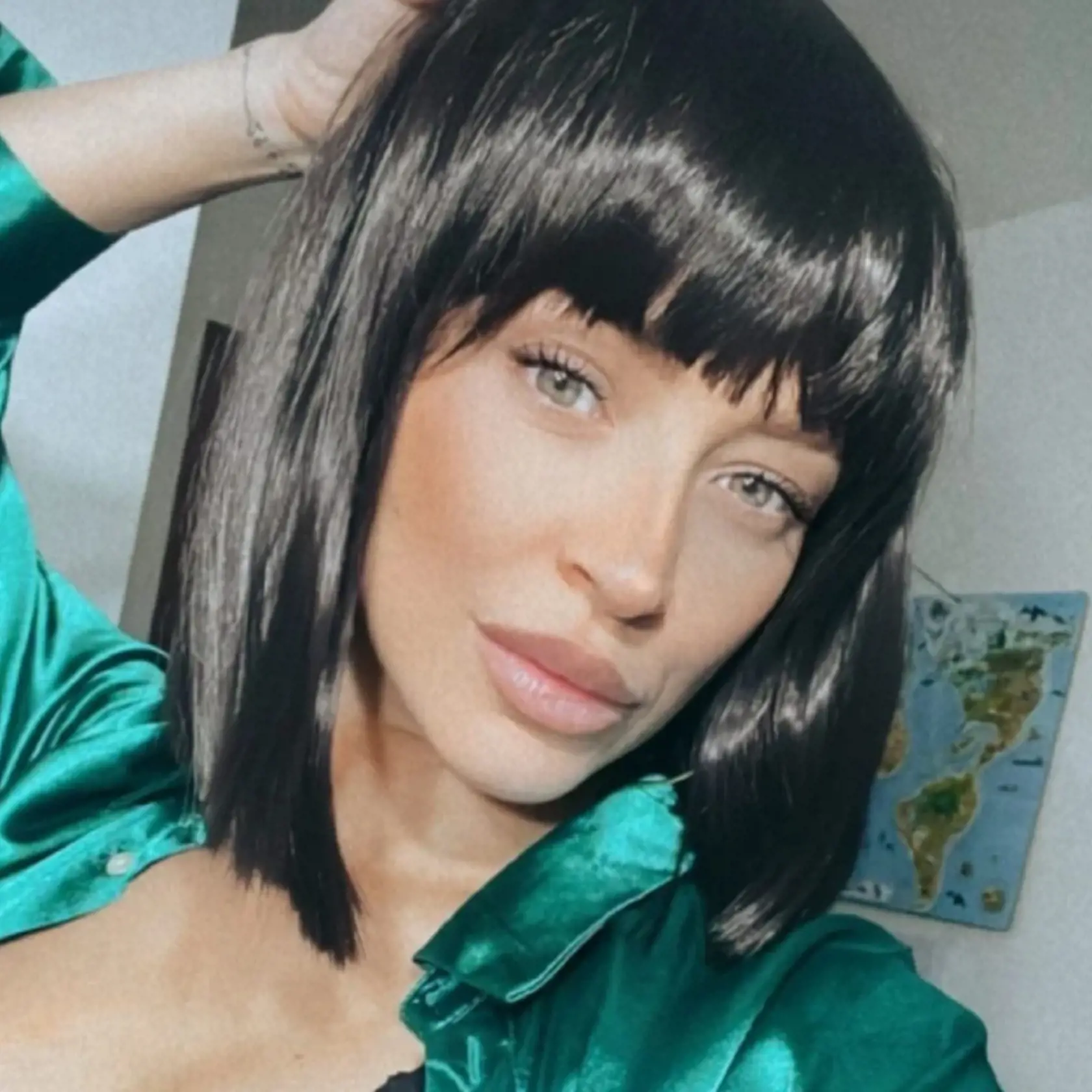 Dominika s čiernou parochňou