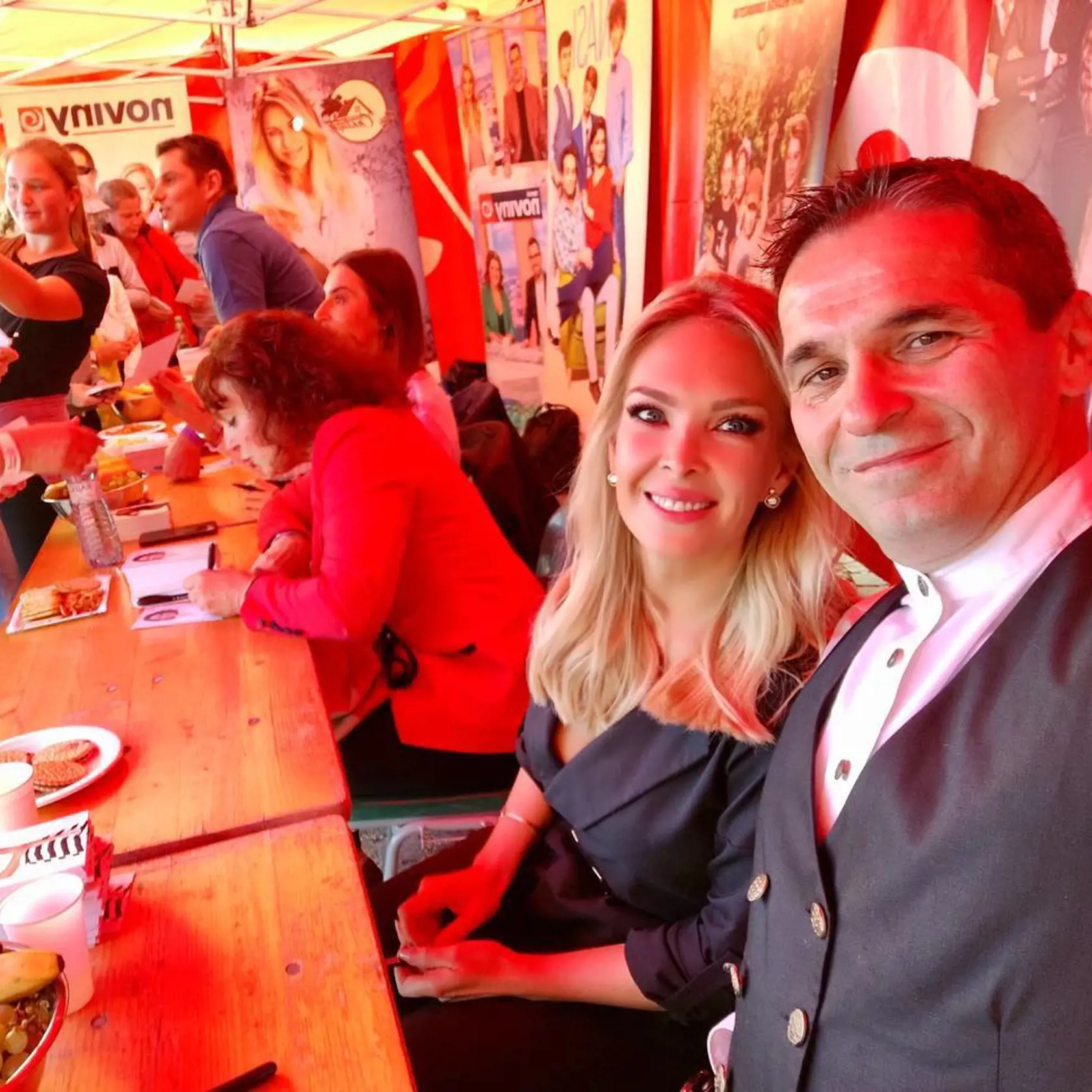 Lucia Barmošová s kolegom Jánom Mečiarom