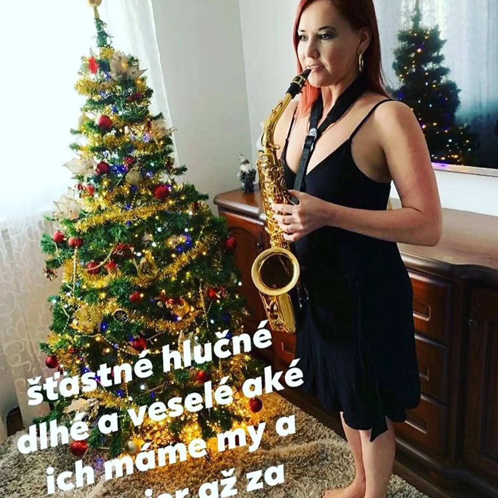 Herečka Zuzana Haasová.