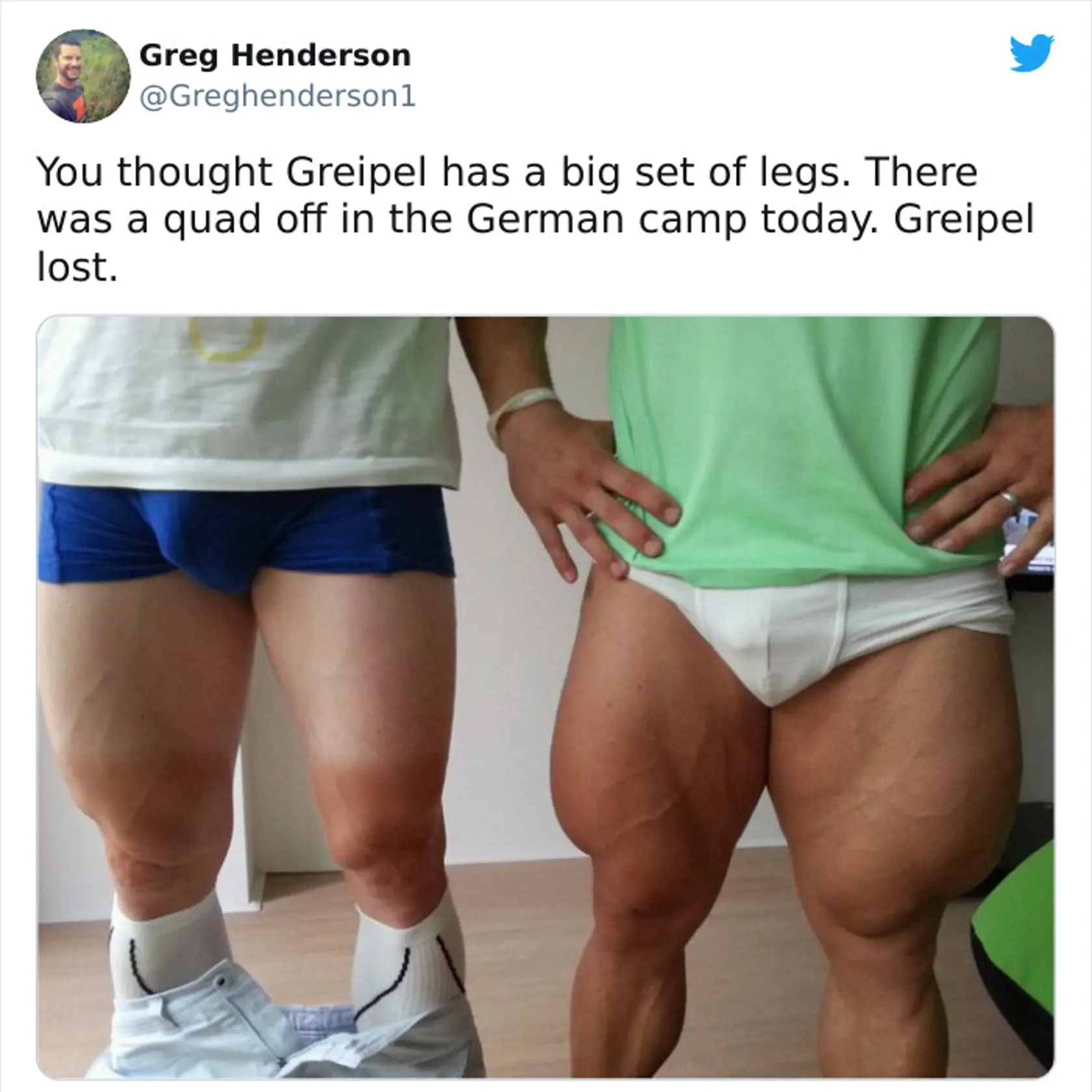 Novozélandskí cyklisti Robert Forstemann a Greg Henderson.