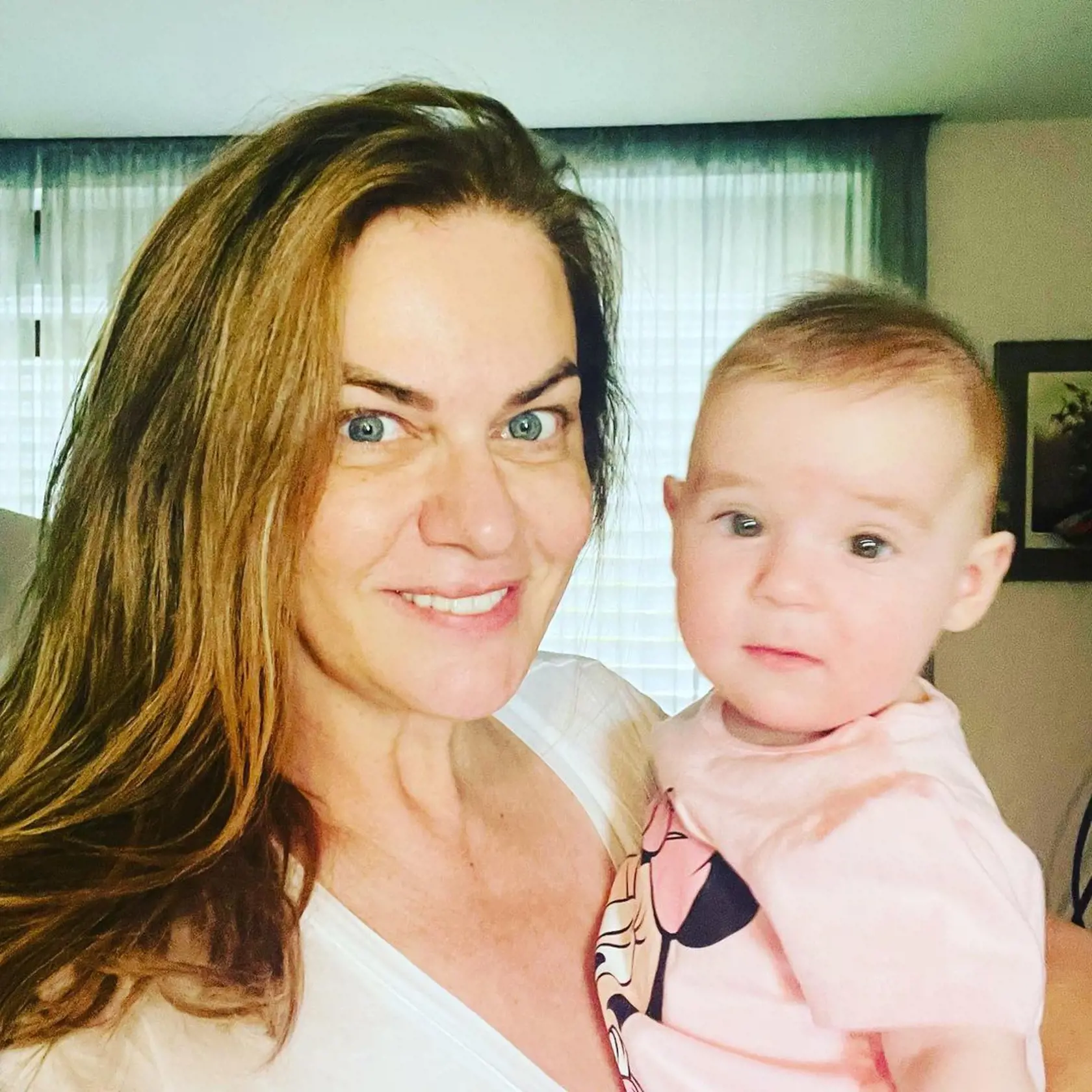 Monika a jej rozkošná dcéra Leuška.