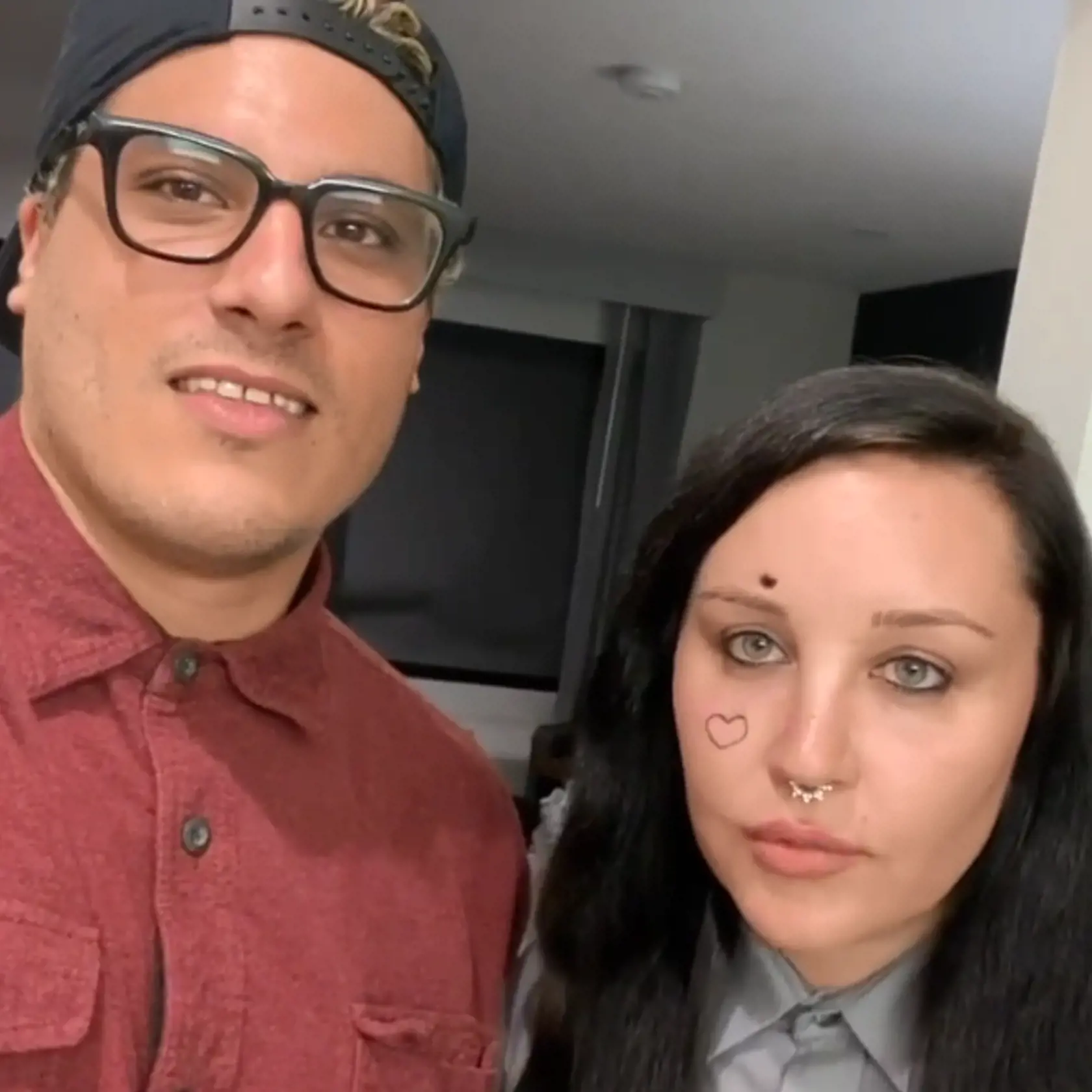 Amanda Bynes so snúbencom.