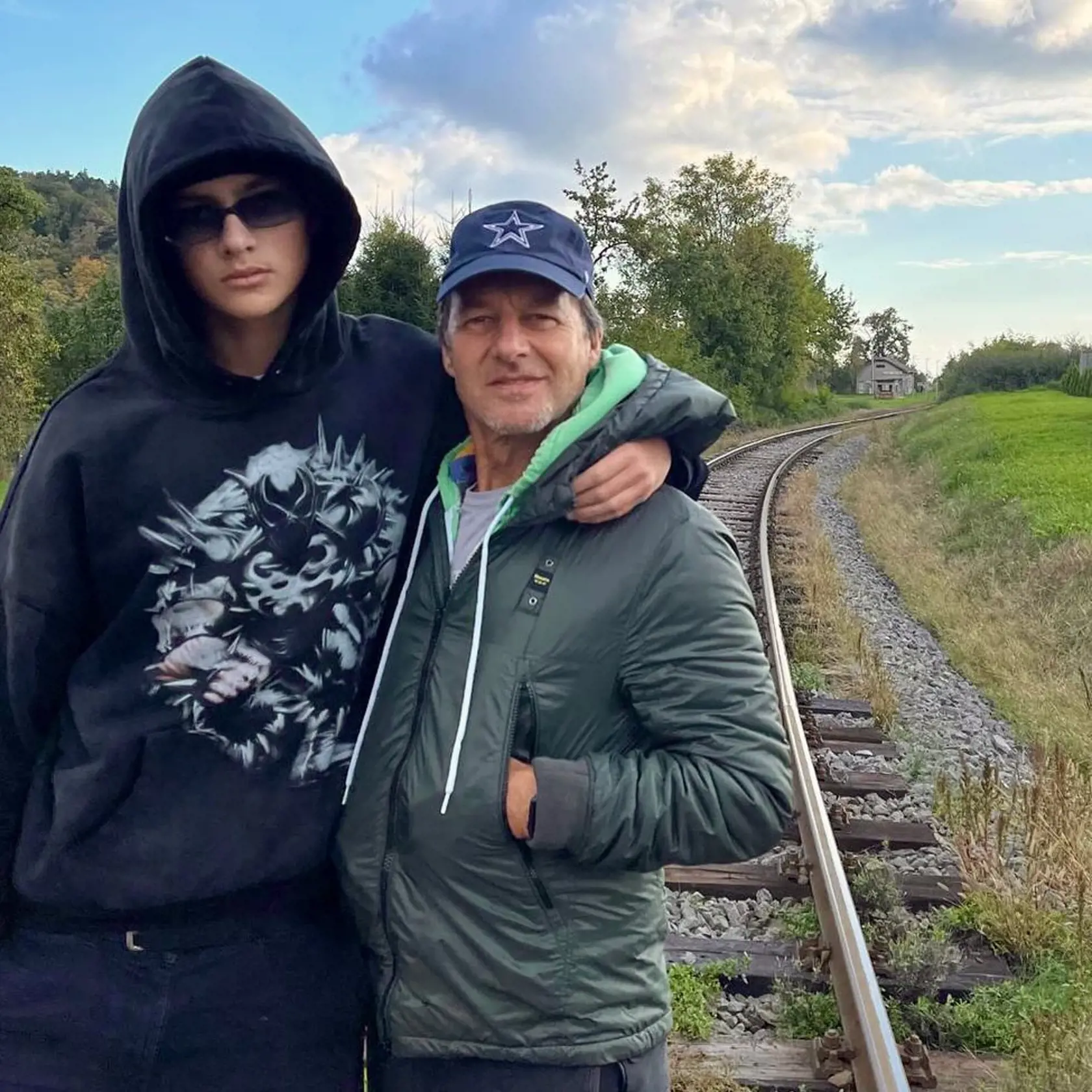 Paul, syna Paľa Haberu, už slávneho otca poriadne prerástol.