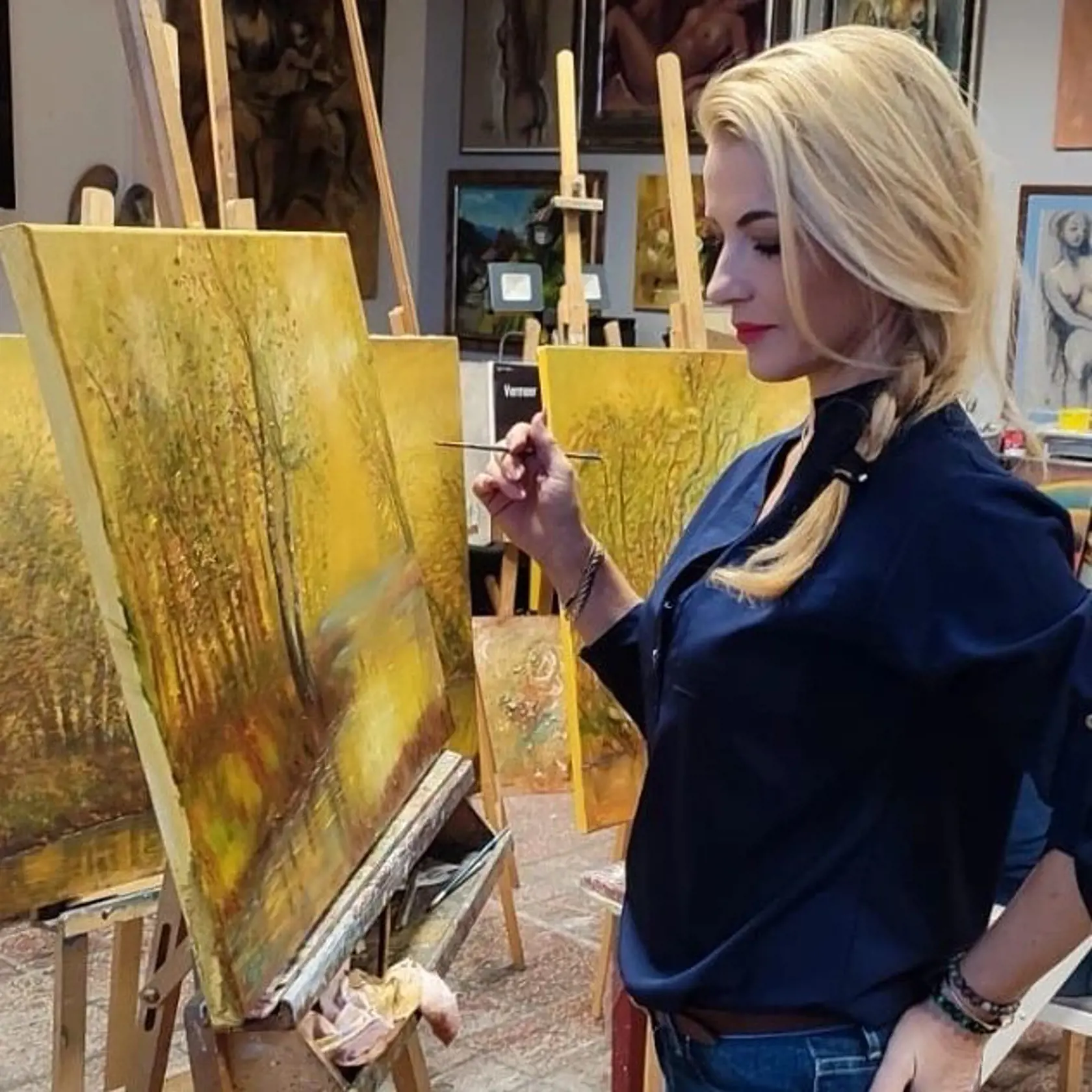Martina Šimkovičová miluje umenie