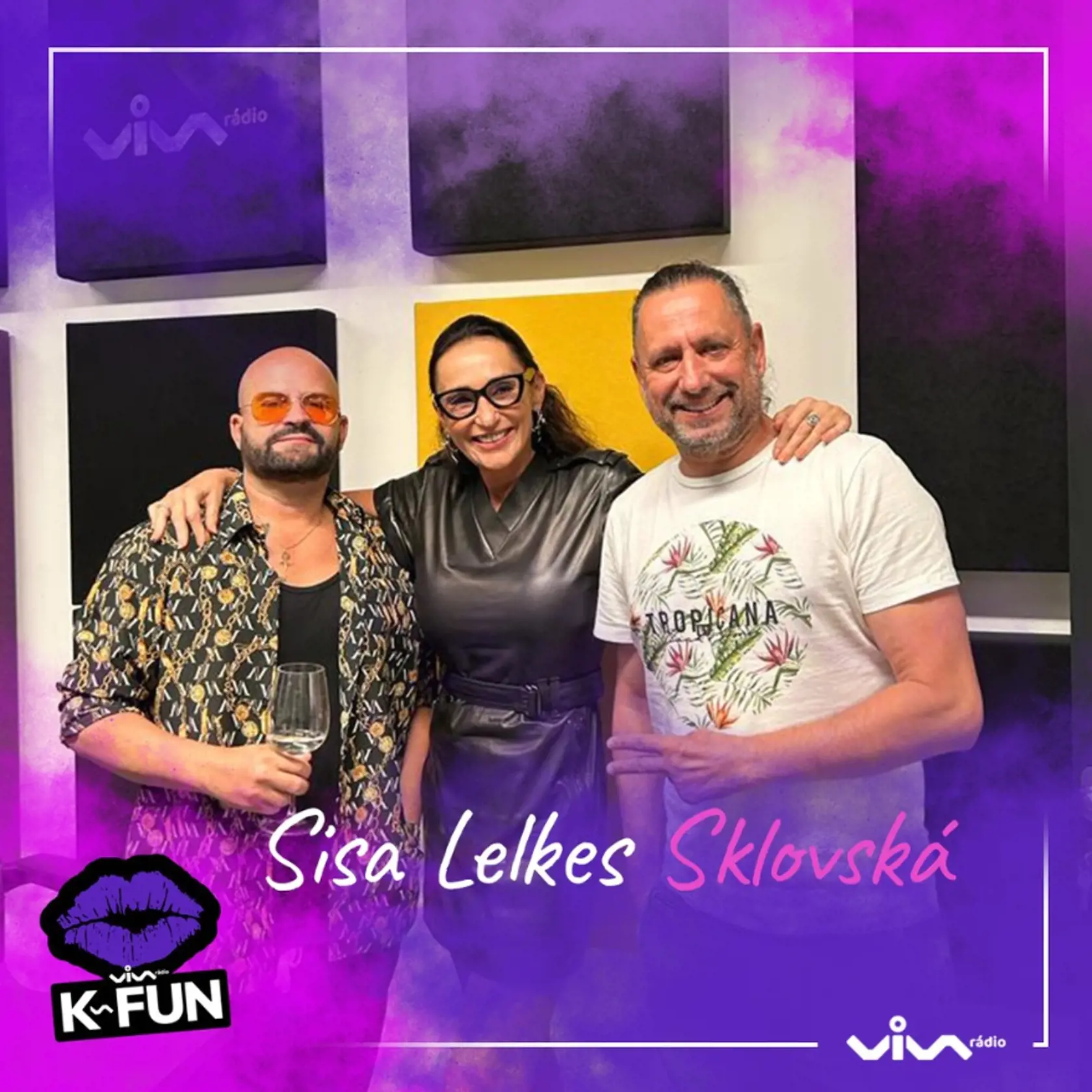 Sisa Sklovská v šou K-fun.
