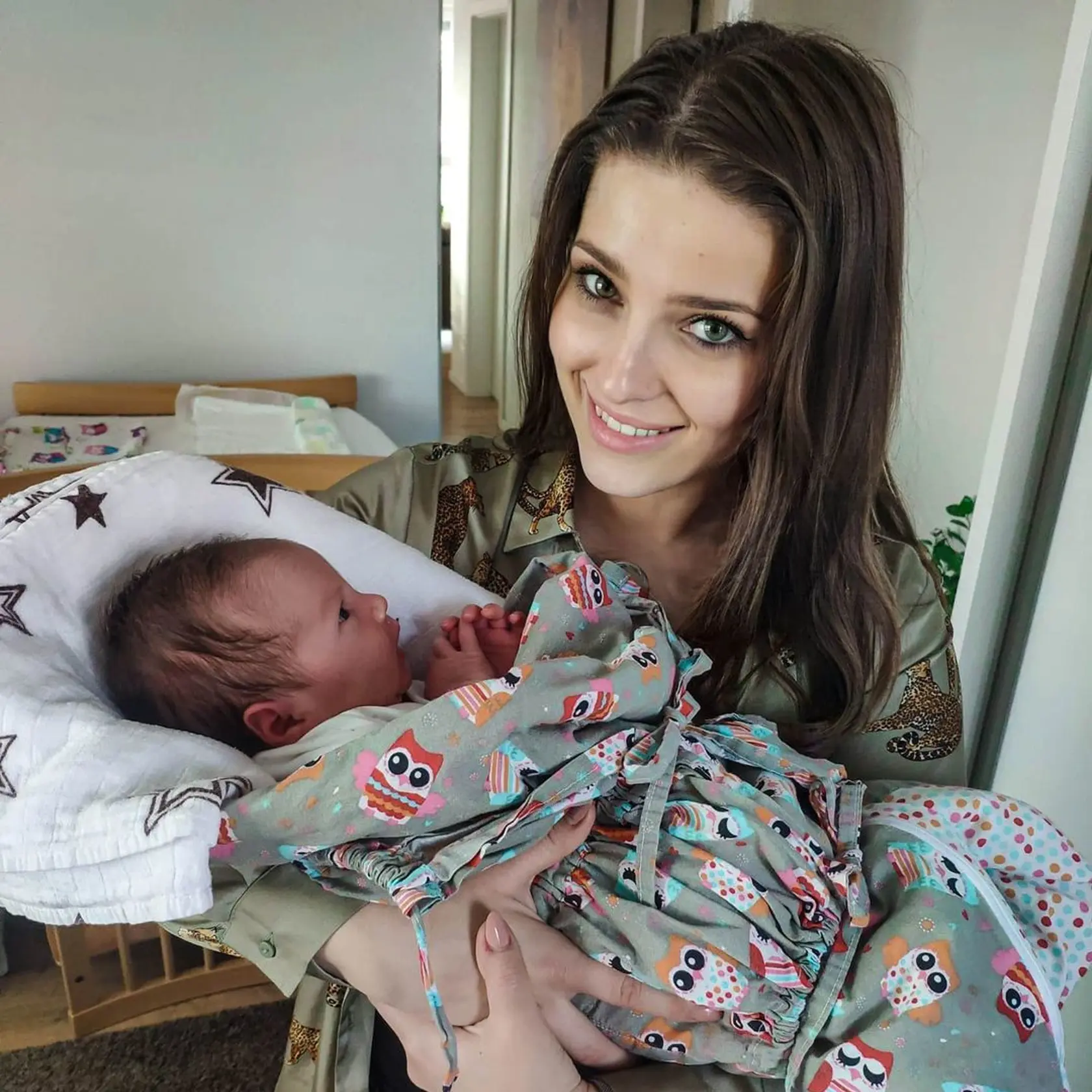Maca Zábranská je krstnou mamou
