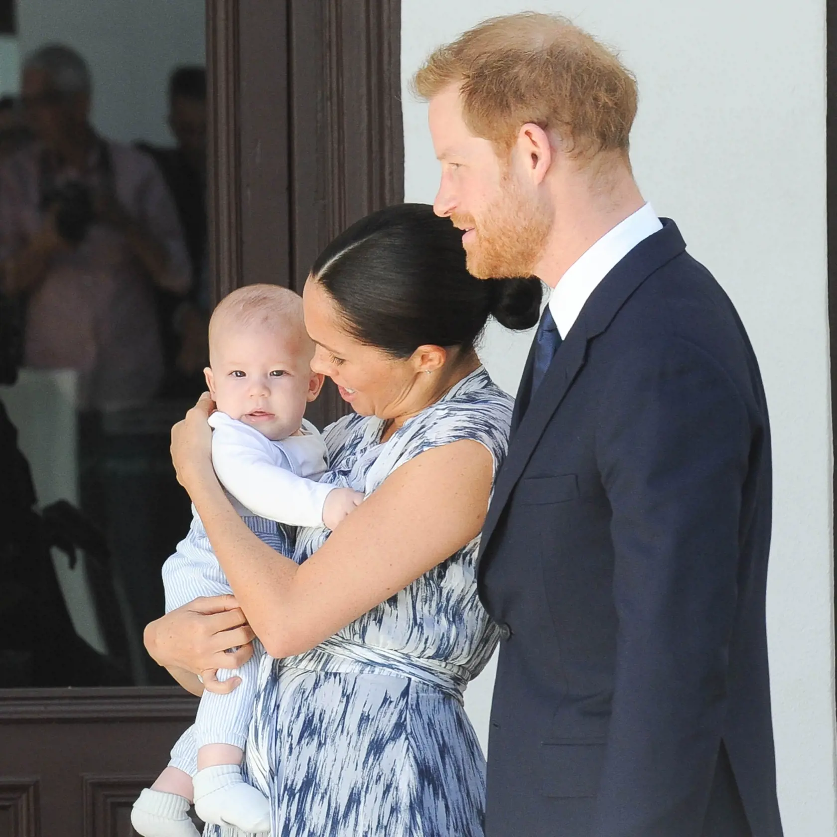 Princ Harry, Meghan a ich syn Archie.