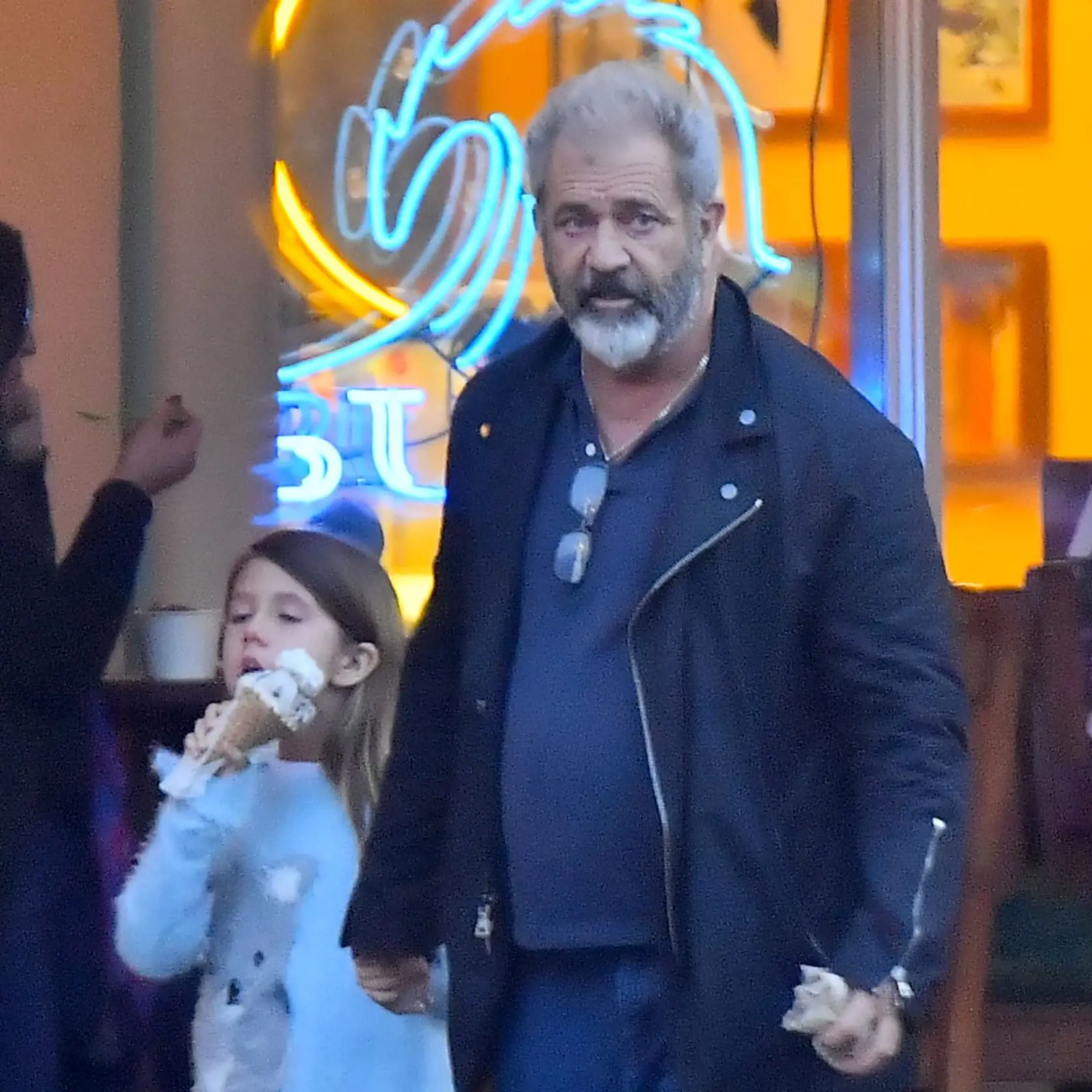 Mel Gibson s dcérkou Luciou
