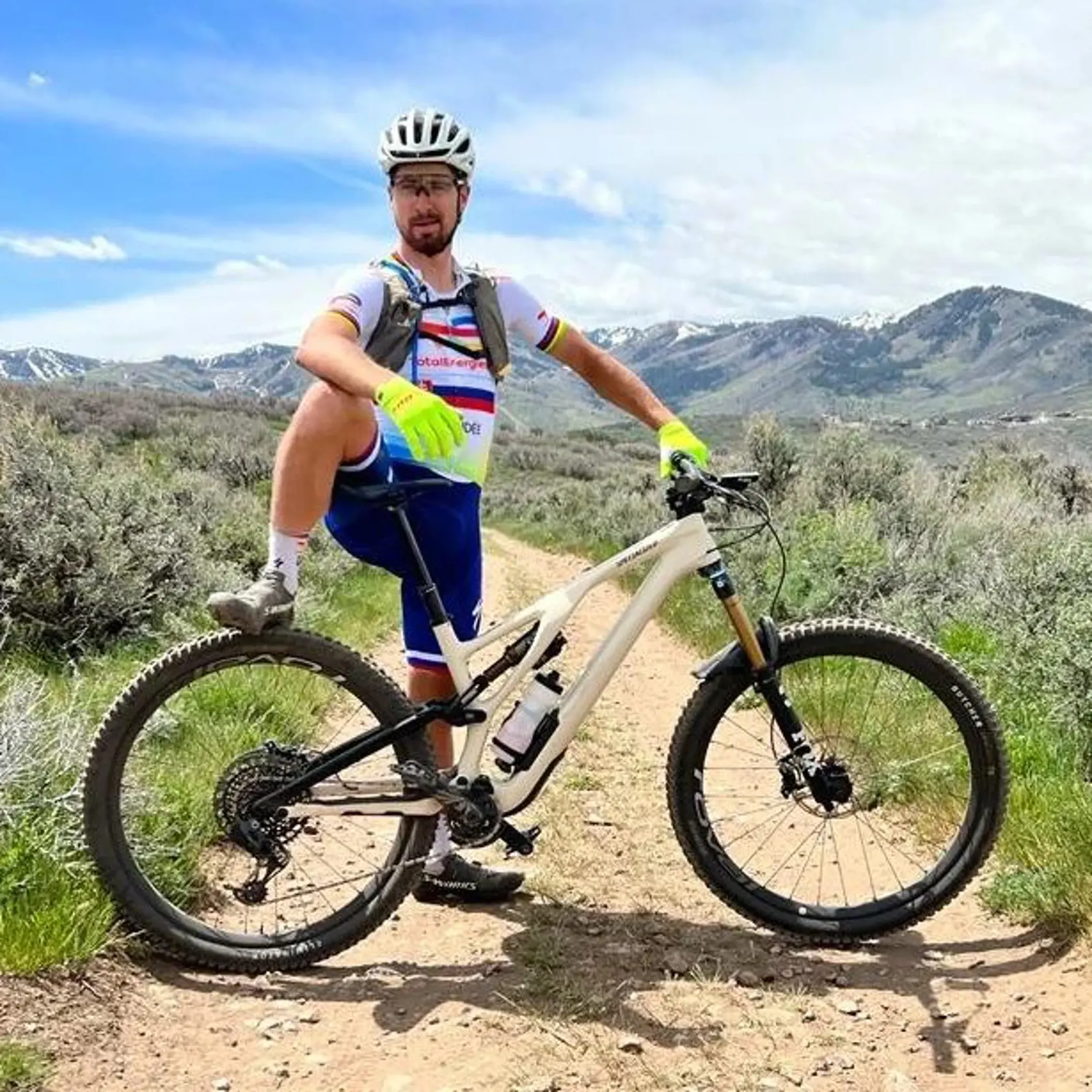 Peter Sagan sa pripravuje v Utahu.