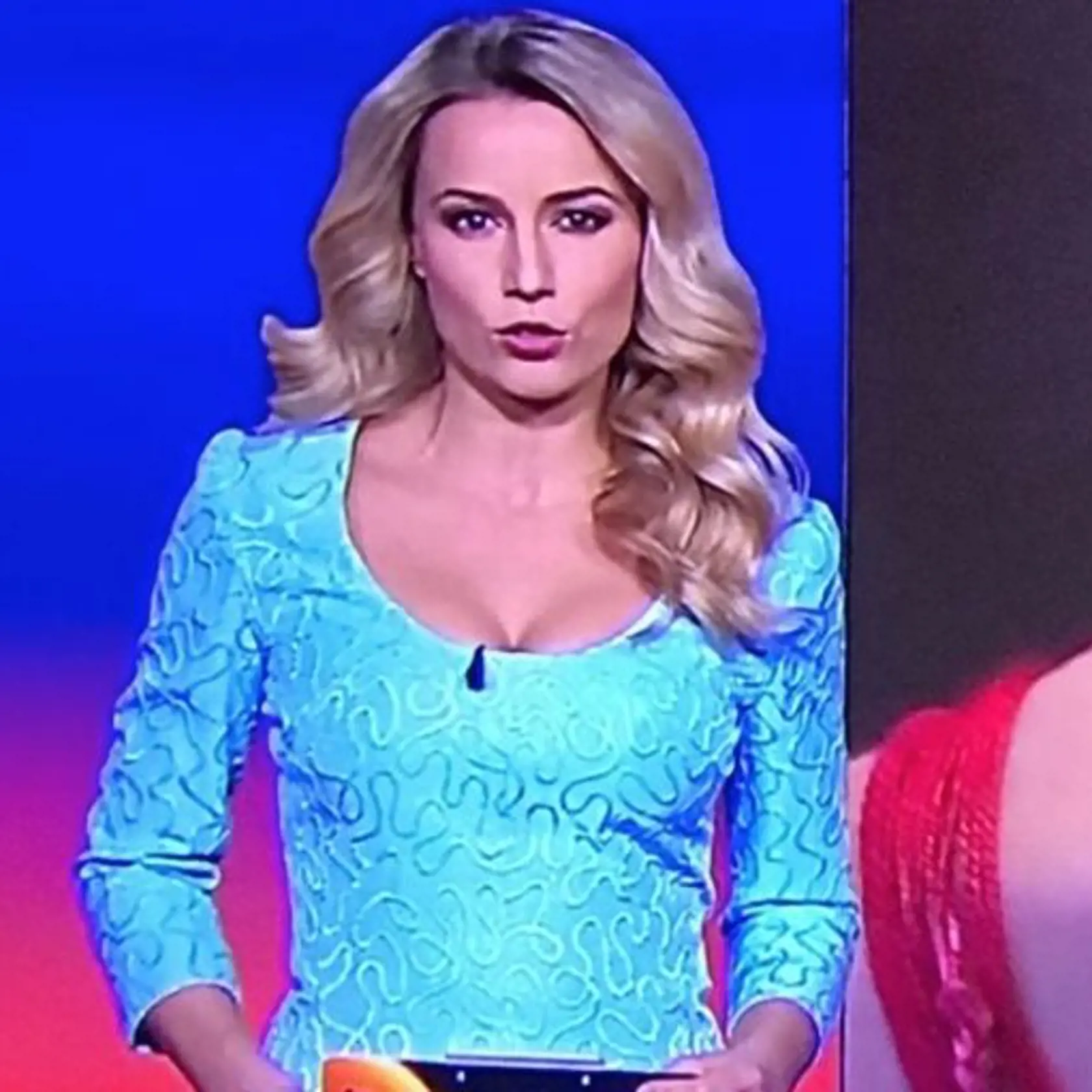 Mária predviedla výstrih ako sexbomba.
