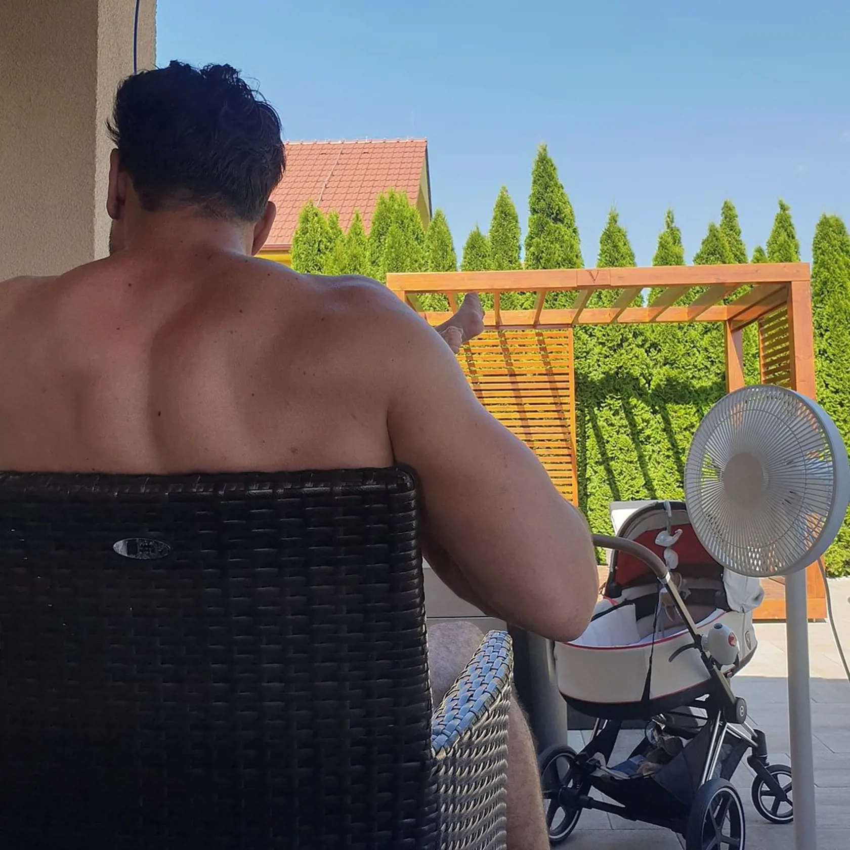 Valábik rád na sociálnej sieti odhalí zábery zo svojho súkromia.
