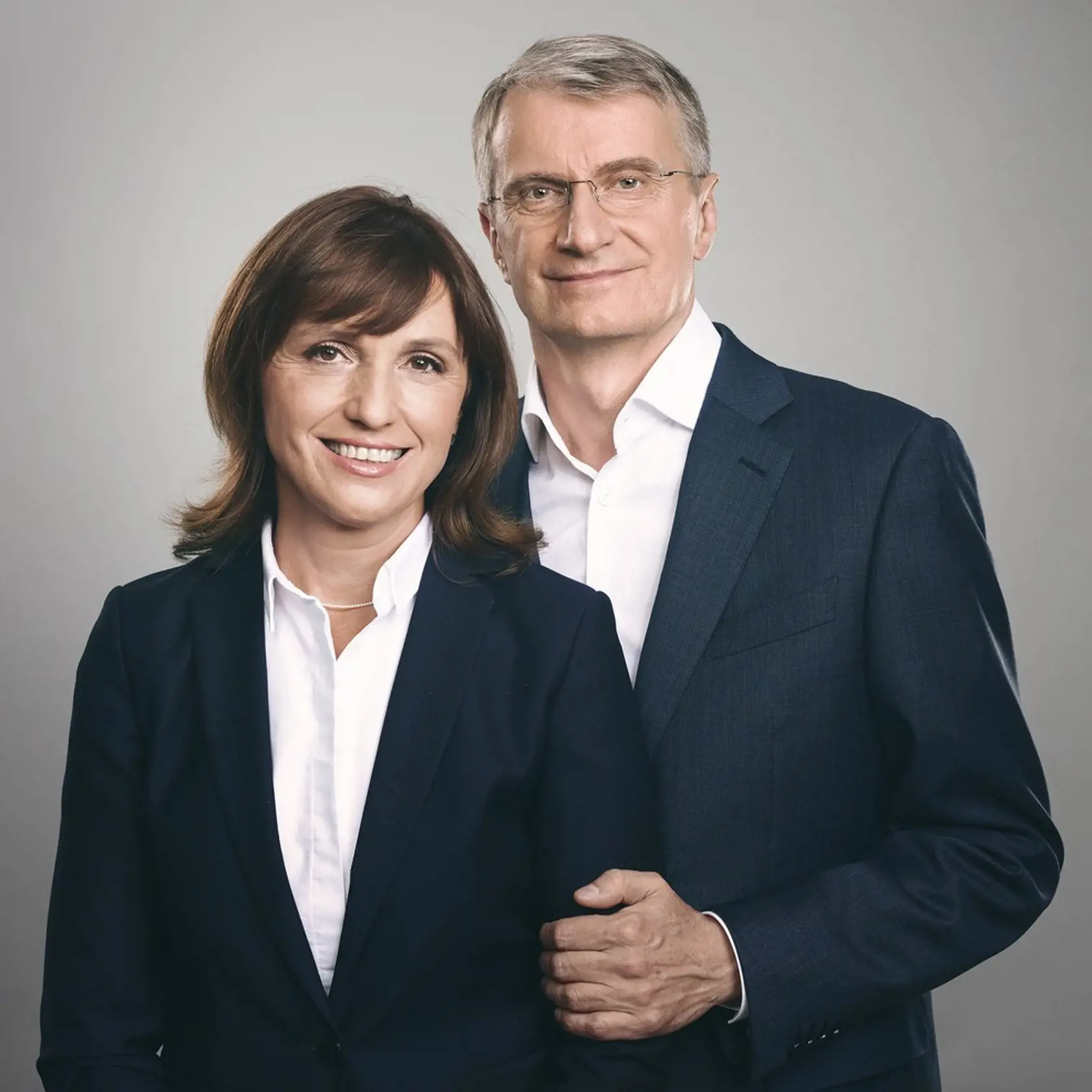 Zuzana Mistríková s manželom a kandidátom na prezidenta Robertom Mistríkom.