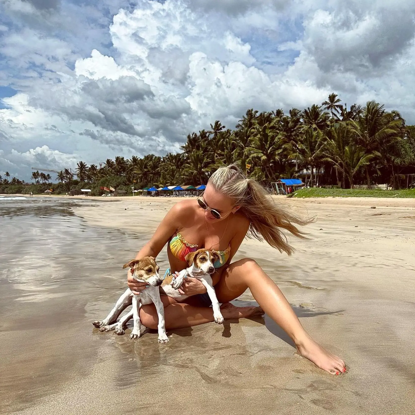 Nela Slováková na Sri Lanke
