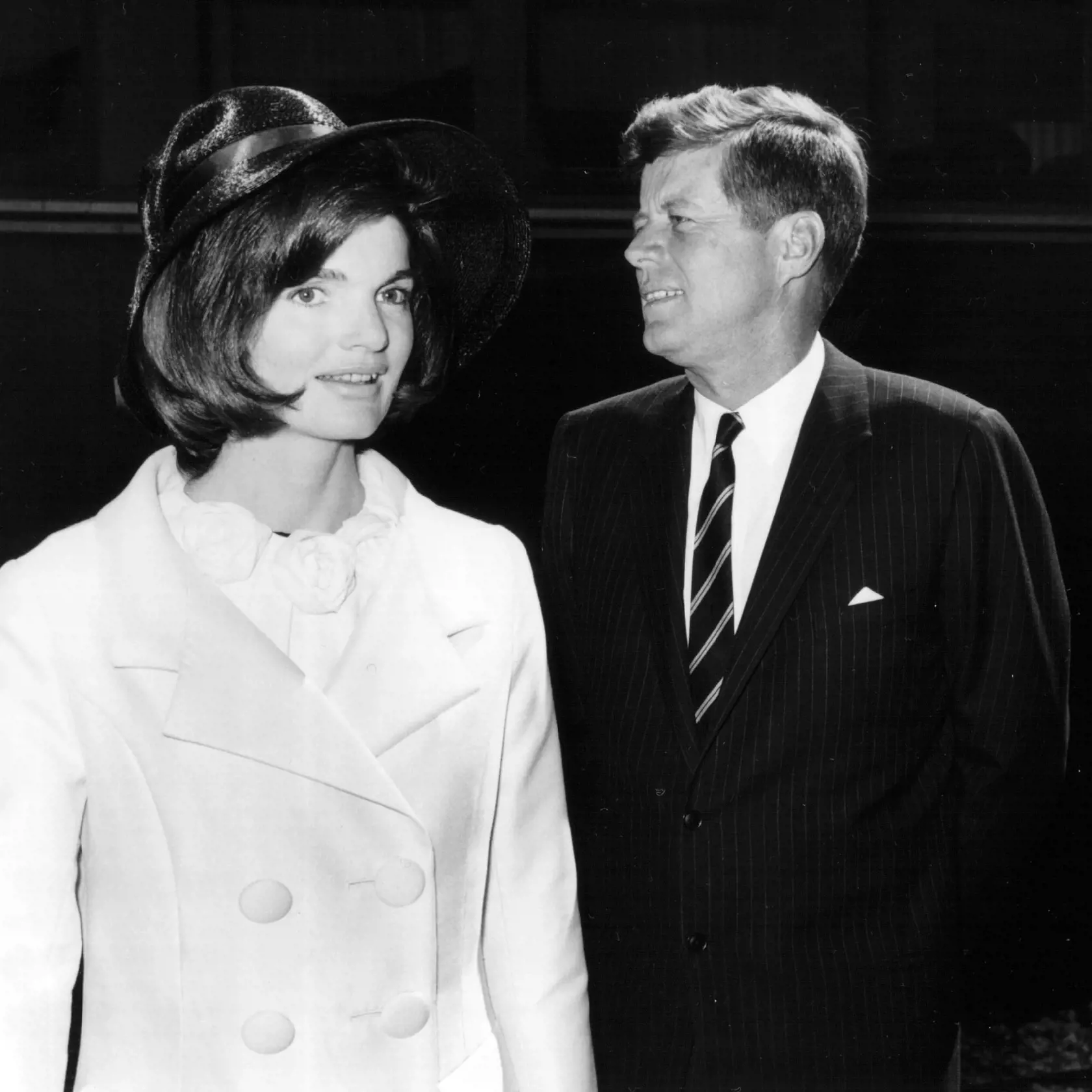 381091 73: The President and Mrs. Kennedy arrive to take part in a parade March 27, 1963 in Washington. (Photo by National Archive/Newsmakers)