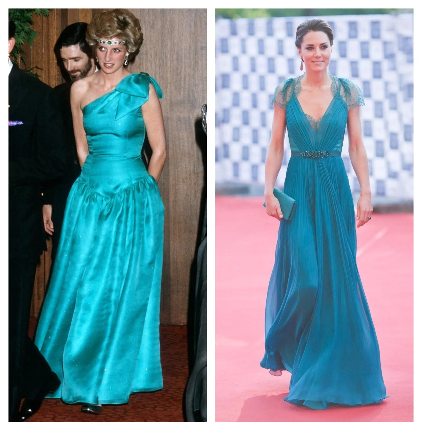 Princezná Diana a vojvodkyňa Kate