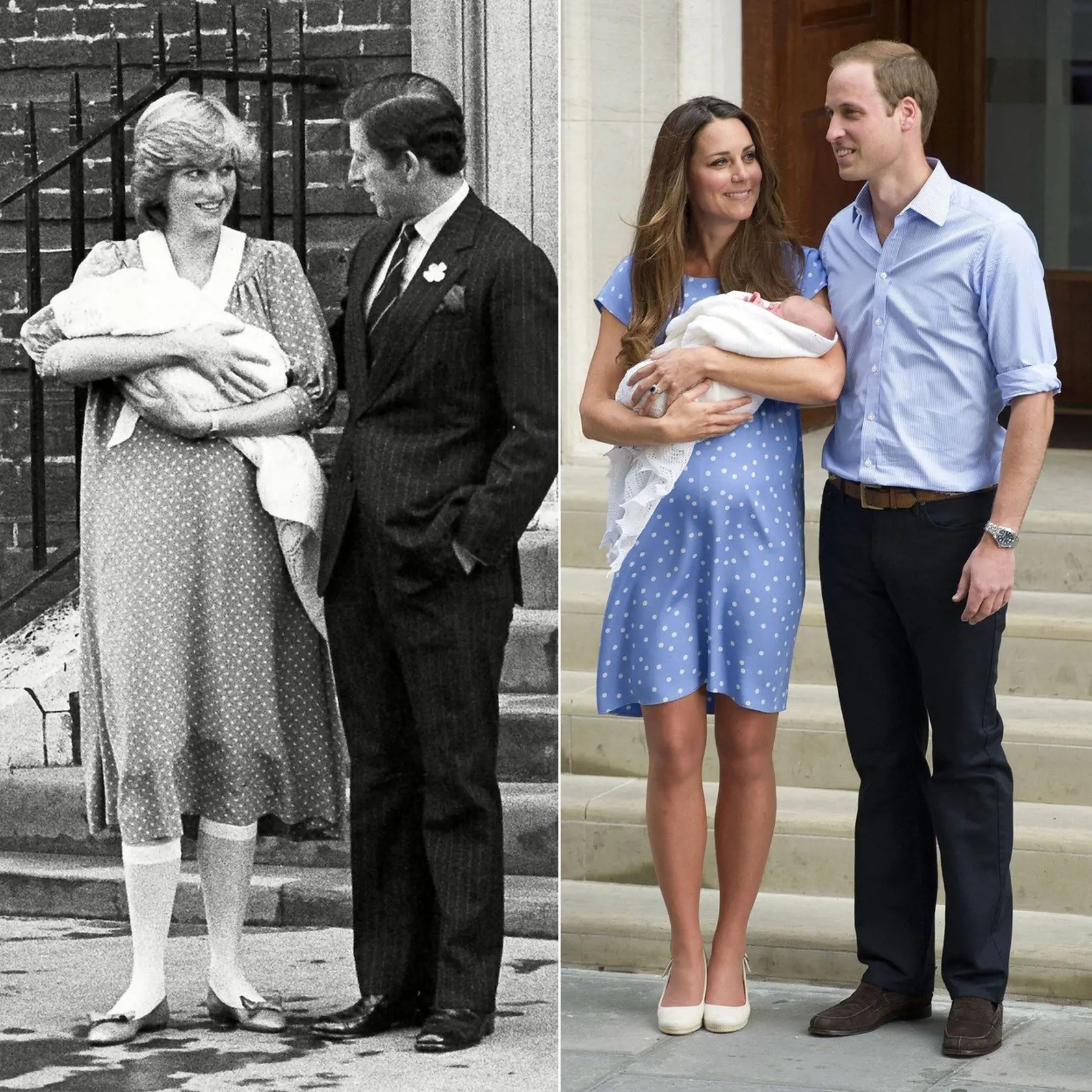 Princezná Diana a vojvodkyňa Kate