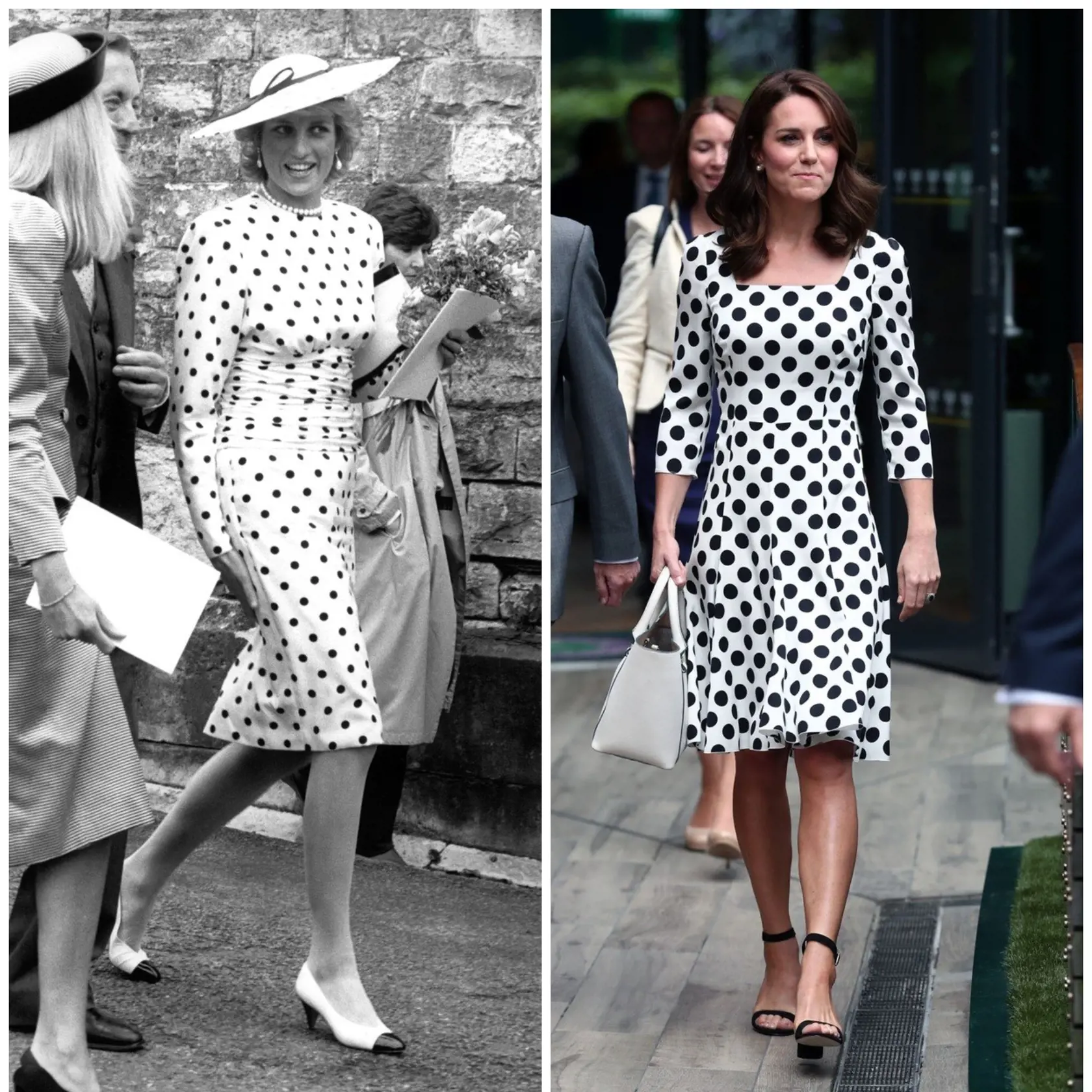 Princezná Diana a vojvodkyňa Kate
