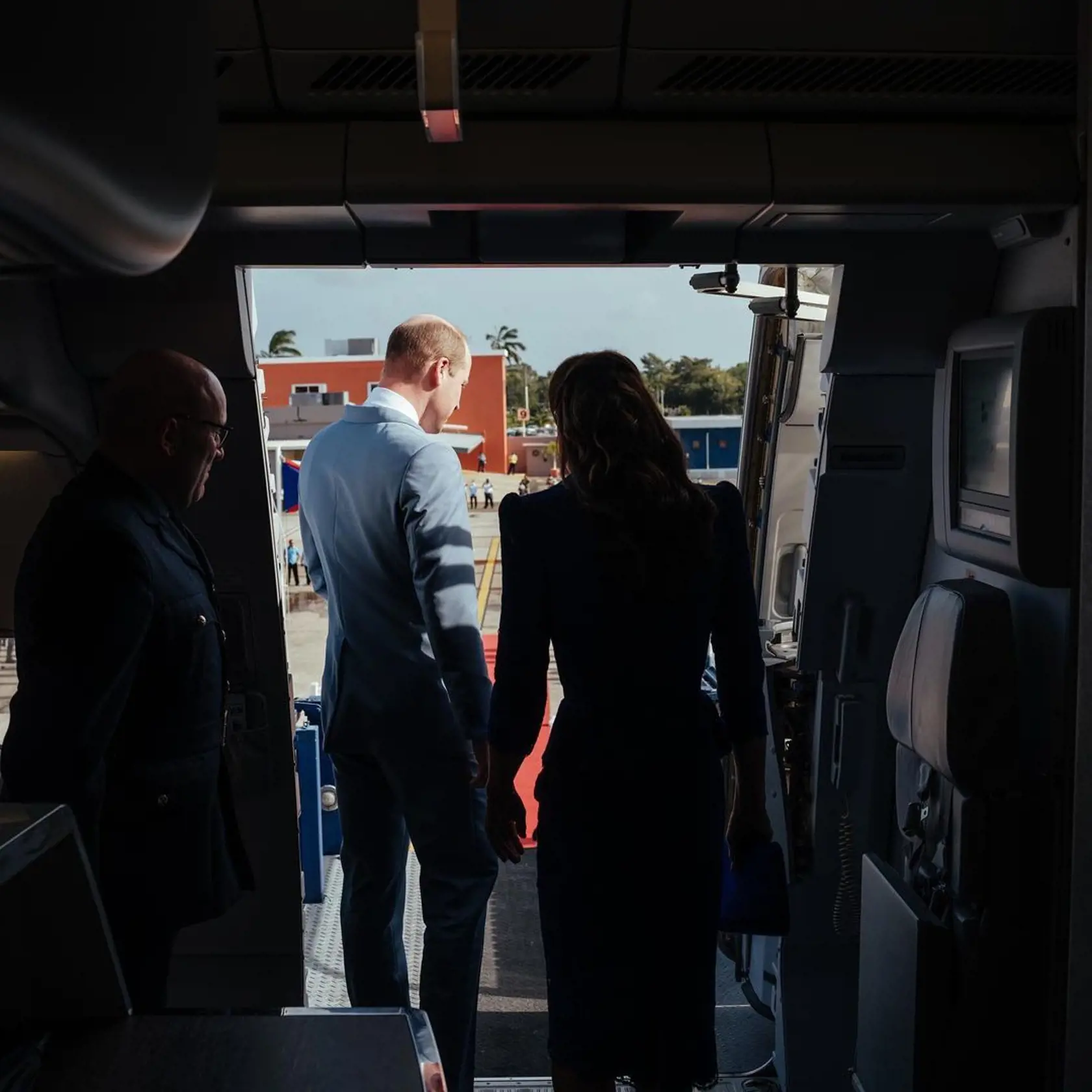 Kate a William tesne po prílete na Belize