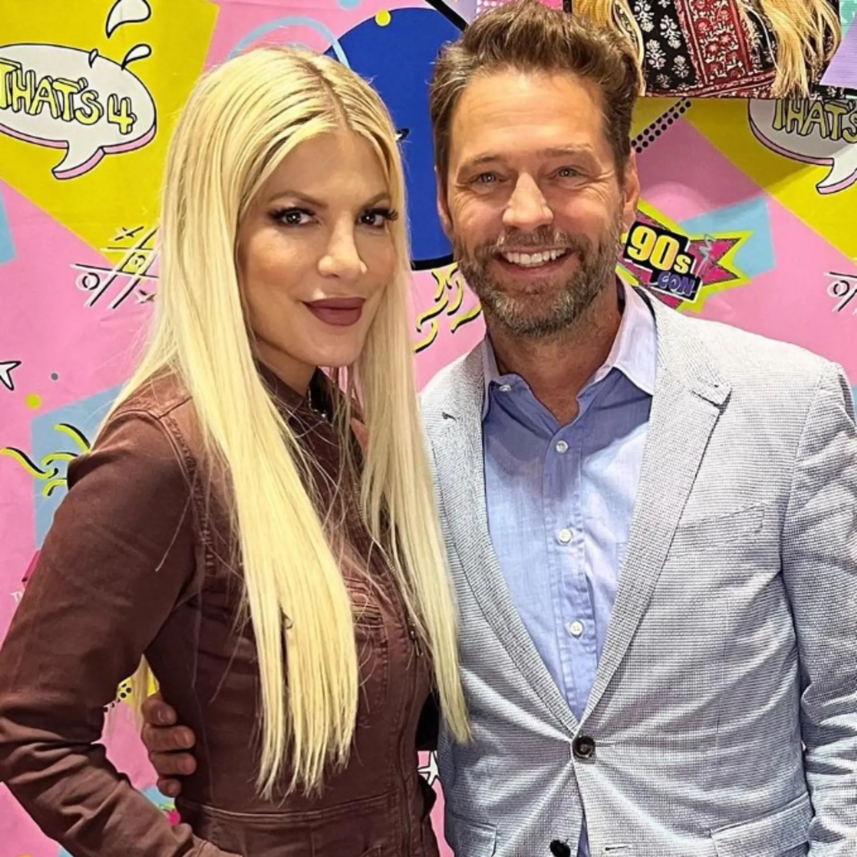 Tori Spelling s Jasonom Priestleym.
