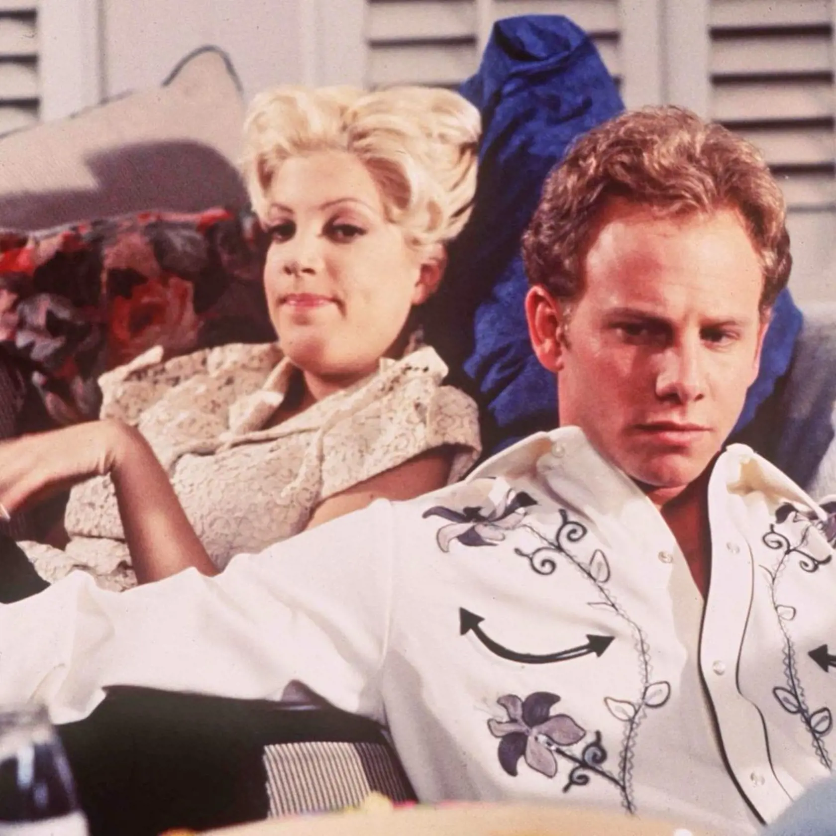 Ian Ziering a Tori Spelling patria stále k najlepším kamarátom.