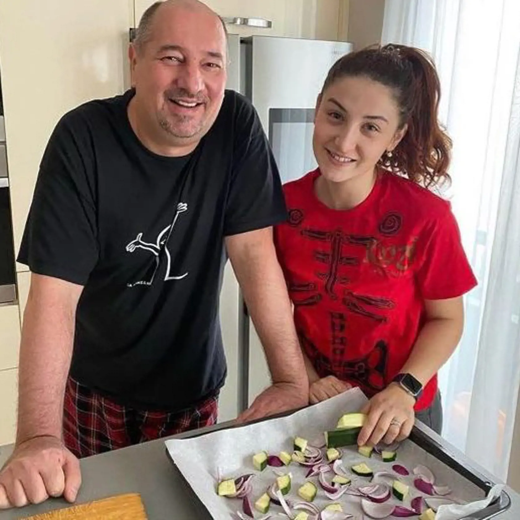Martin Malachovský s dcérou Kikou. Iveta svojho manžela ukázala takmer po pol roku.