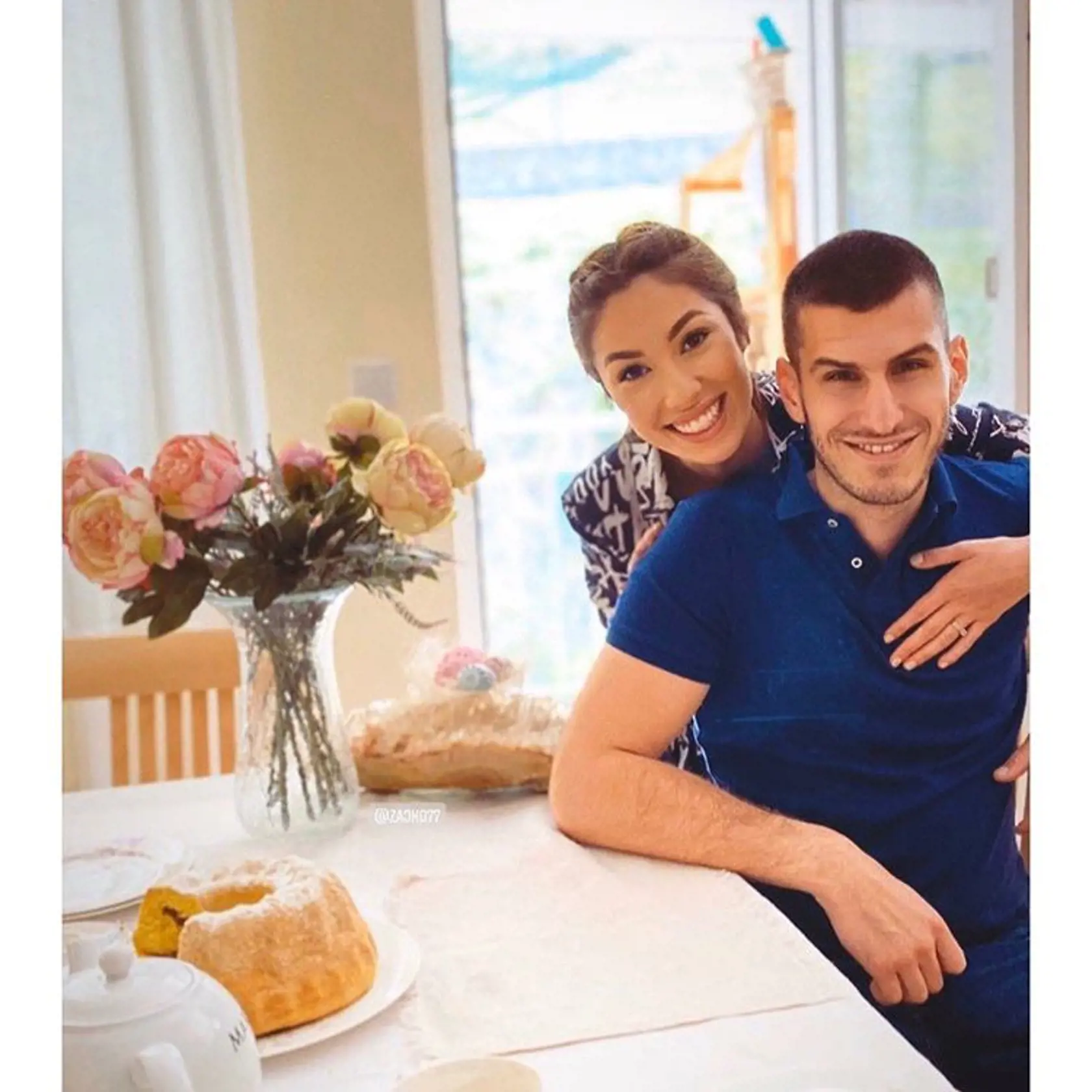 Daniela Christová s manželom
