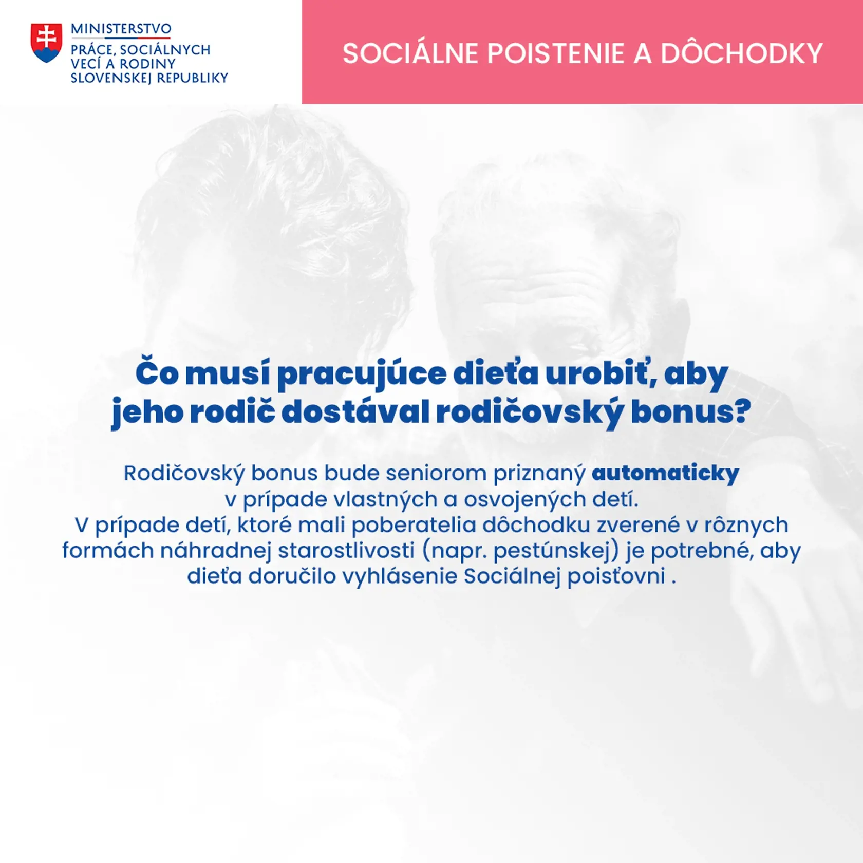 Ministerstvo zverejnilo najčastejšie otázky a odpovede k rodičovskému bonusu.